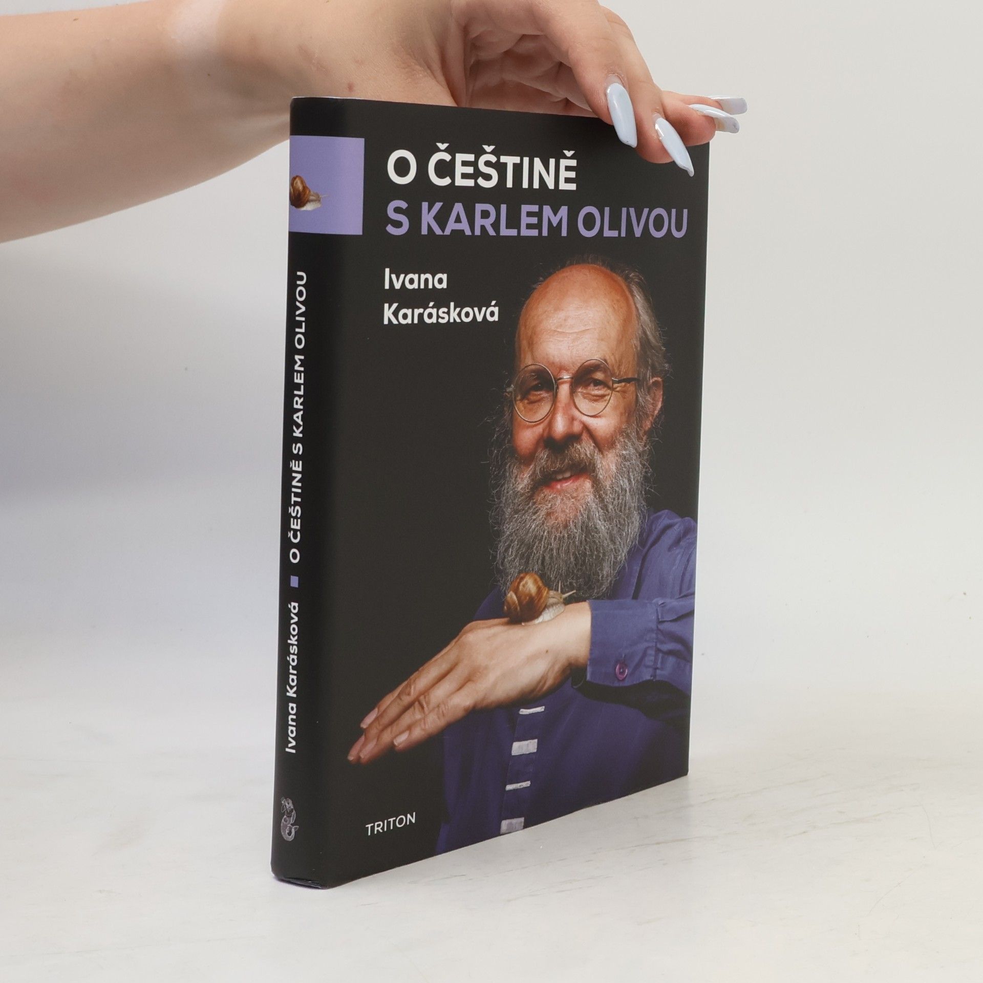 Ivana Karásková O češtině s Karlem Olivou