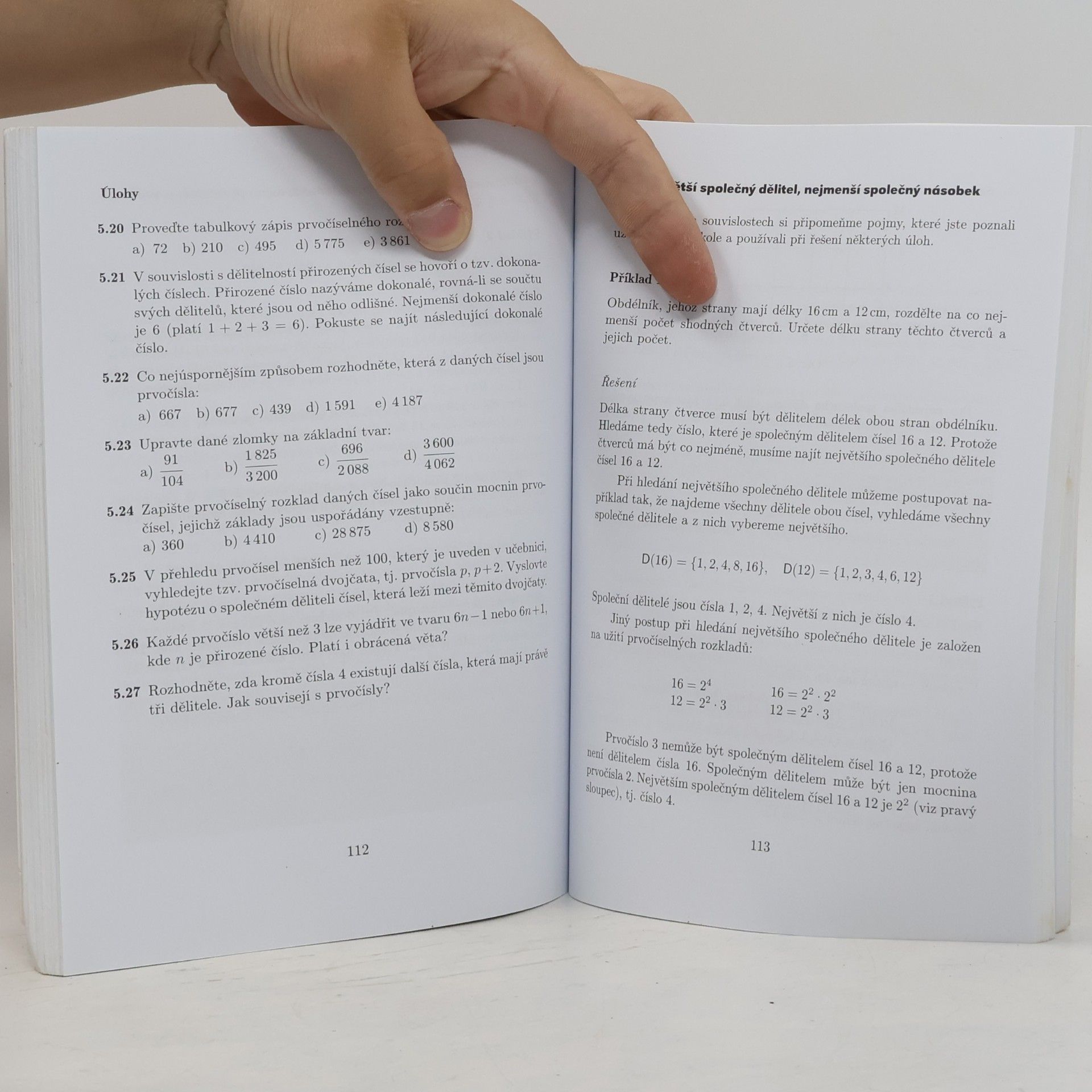 Emil Calda Matematika pro gymnázia. Základní poznatky z matematiky