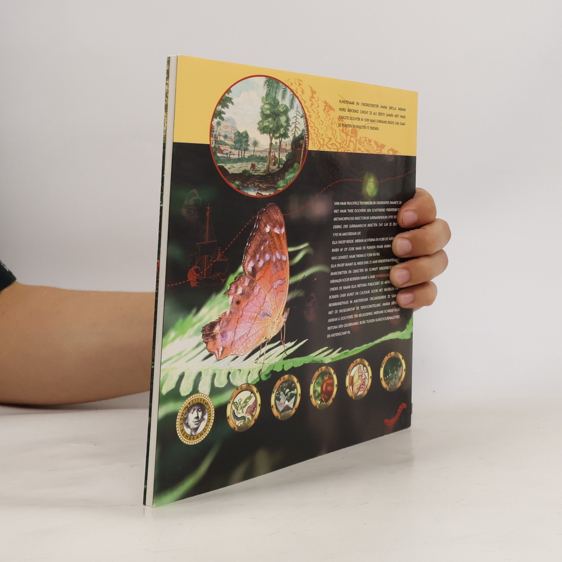 Ella Snoep Kinder-kunstboek: Vlinders vangen in de tropen