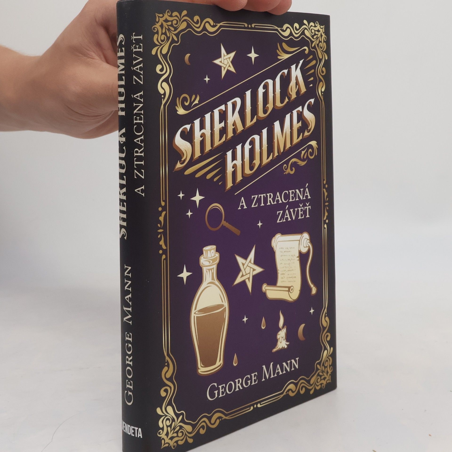 George Mann Sherlock Holmes a ztracená závěť