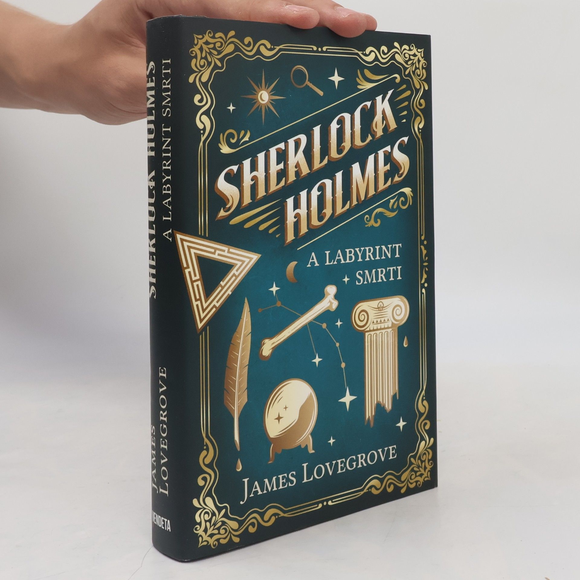 James Lovegrove Sherlock Holmes a Labyrint smrti