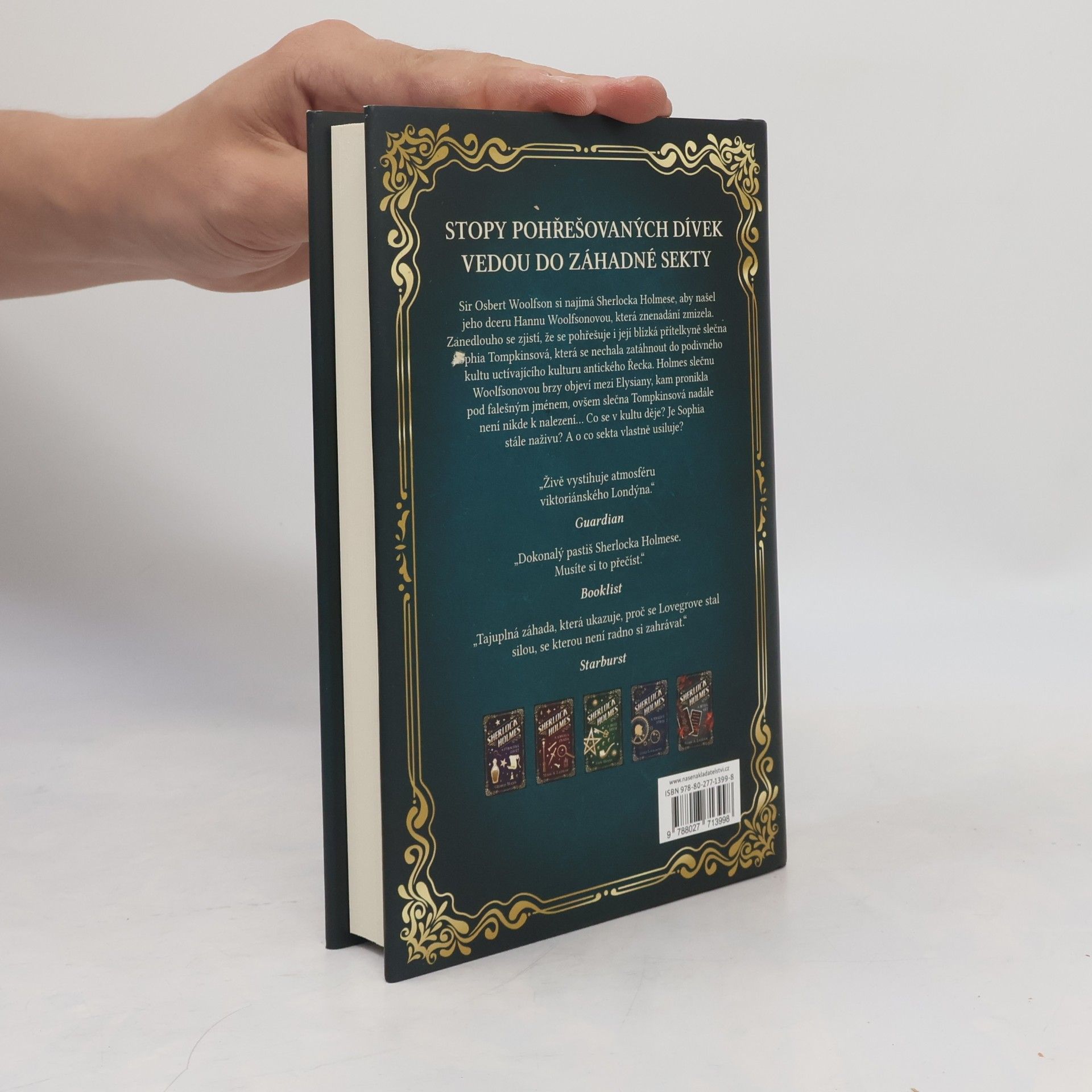 James Lovegrove Sherlock Holmes a Labyrint smrti