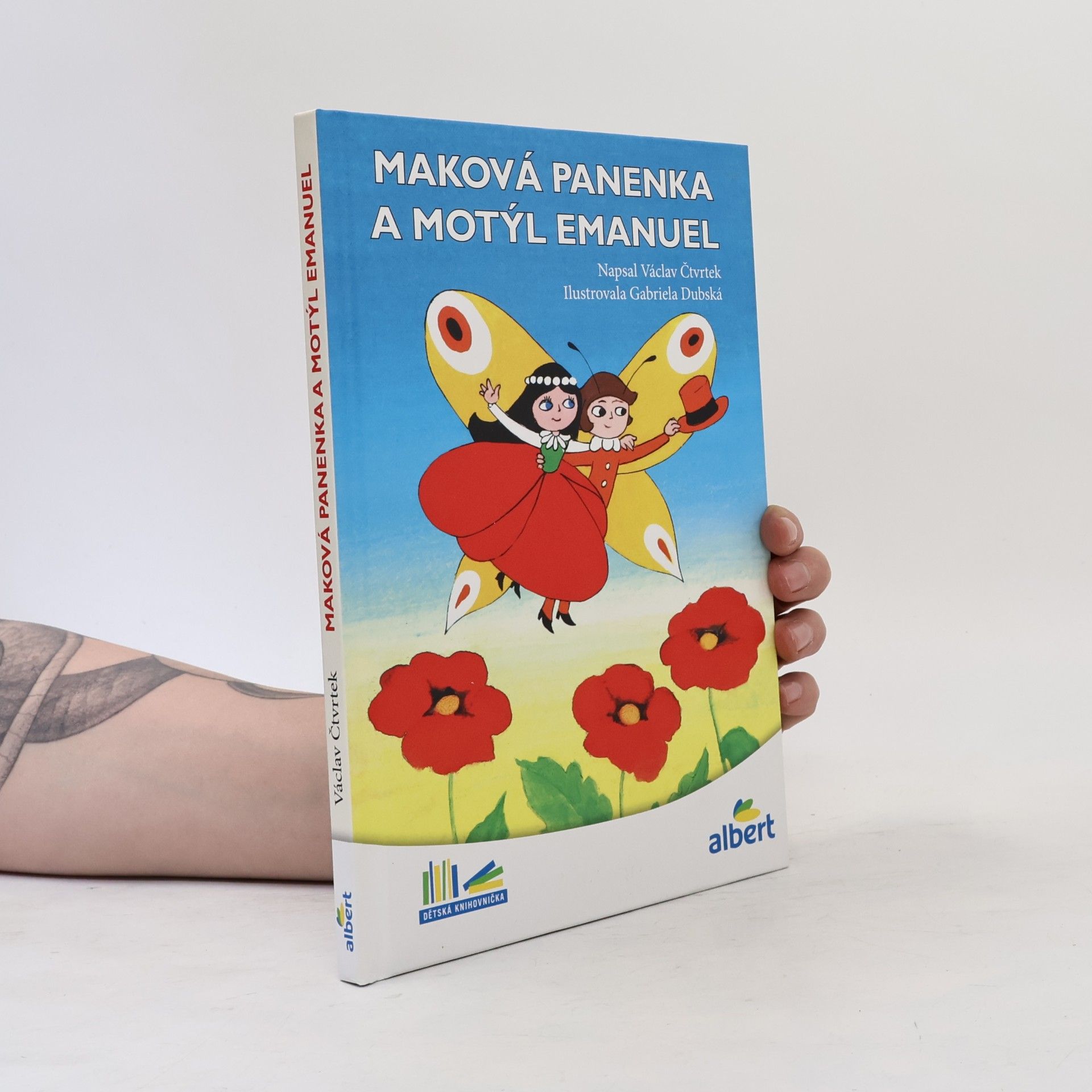 Václav Čtvrtek Maková panenka a motýl Emanuel