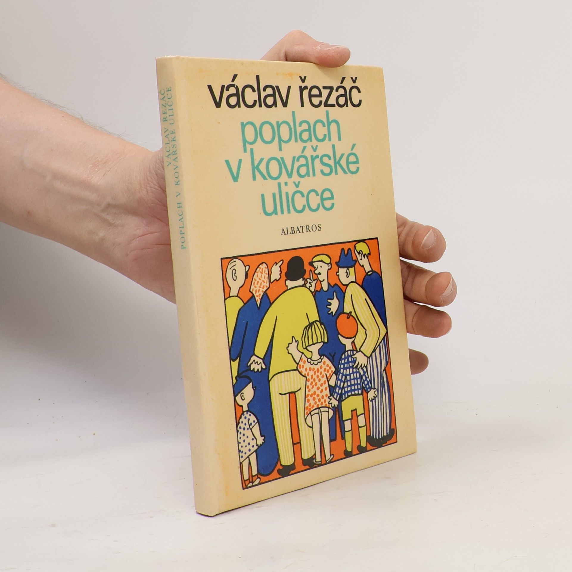 Václav Řezáč Poplach v kovářské uličce