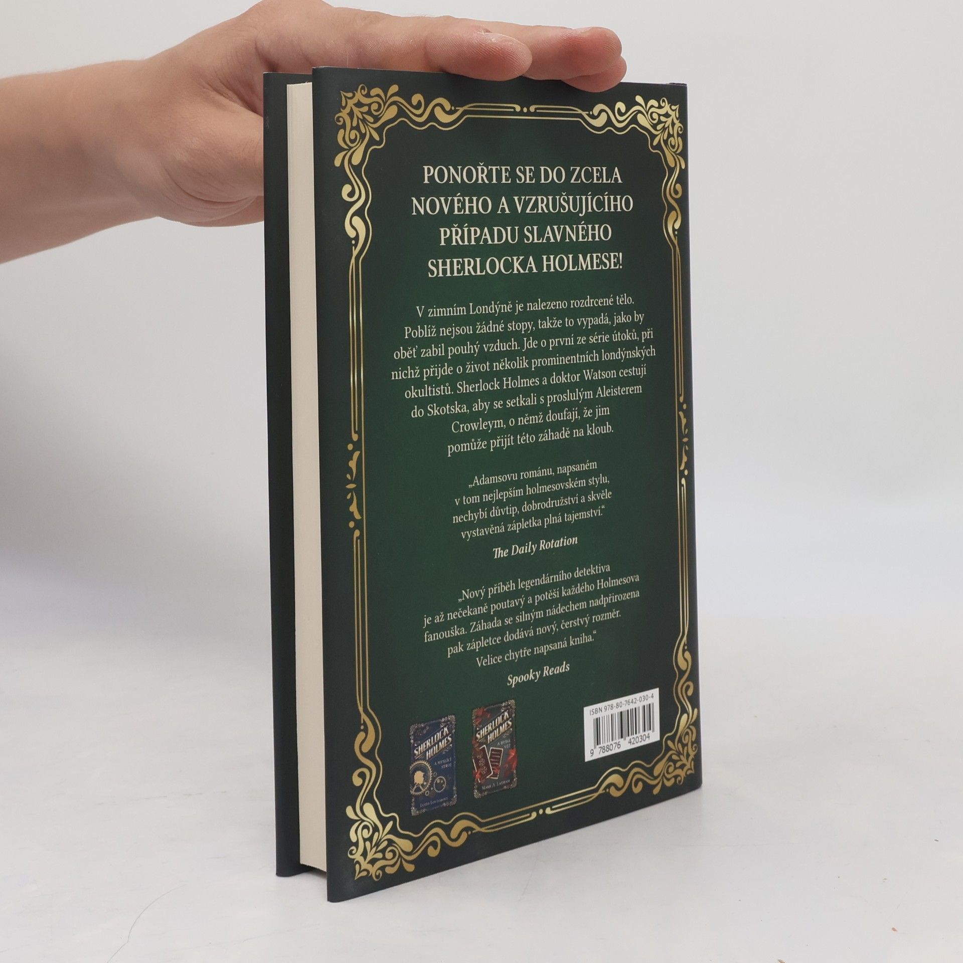 Guy Adams Sherlock Holmes a Boží dech