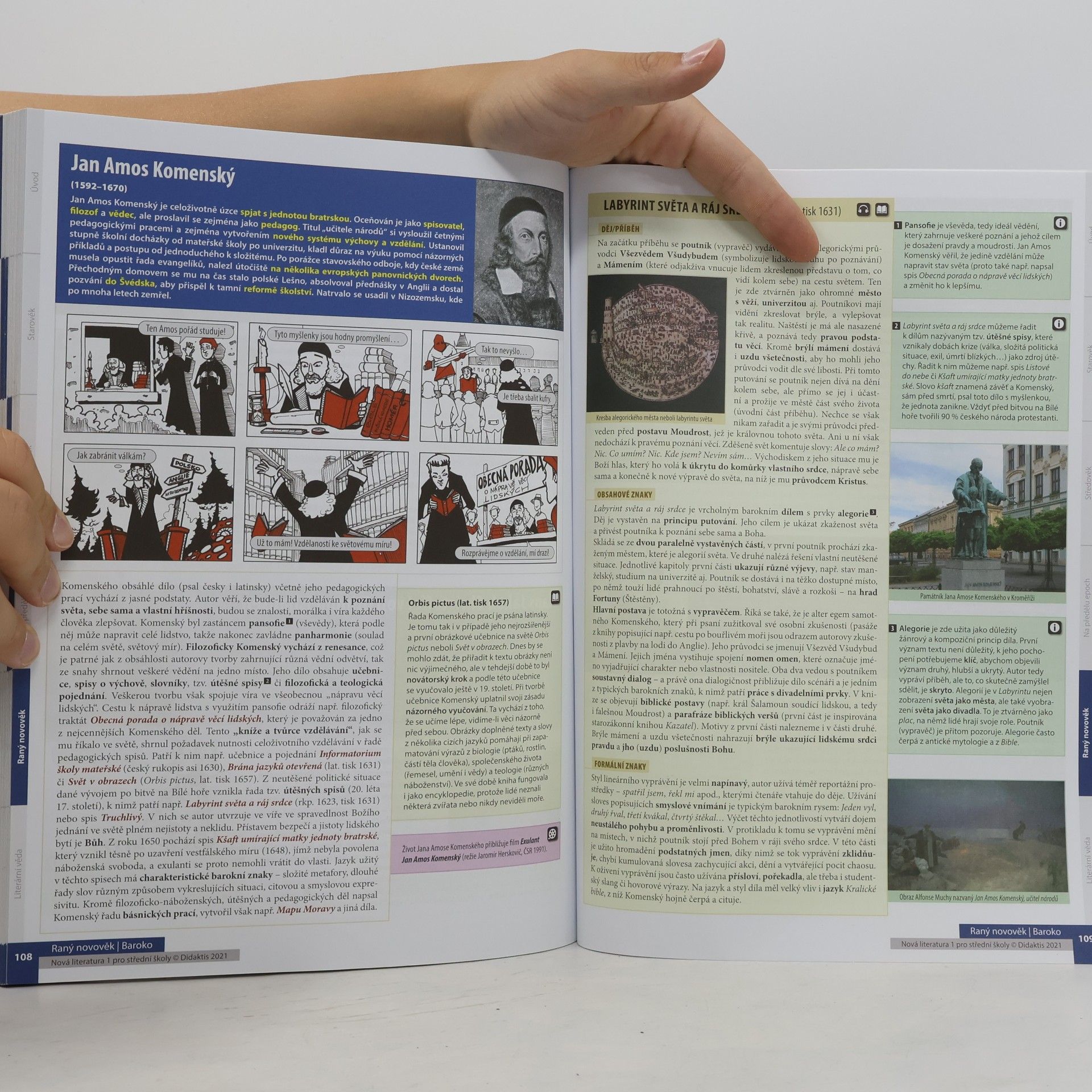 Lukáš Borovička Nová literatura pro střední školy. Učebnice 1