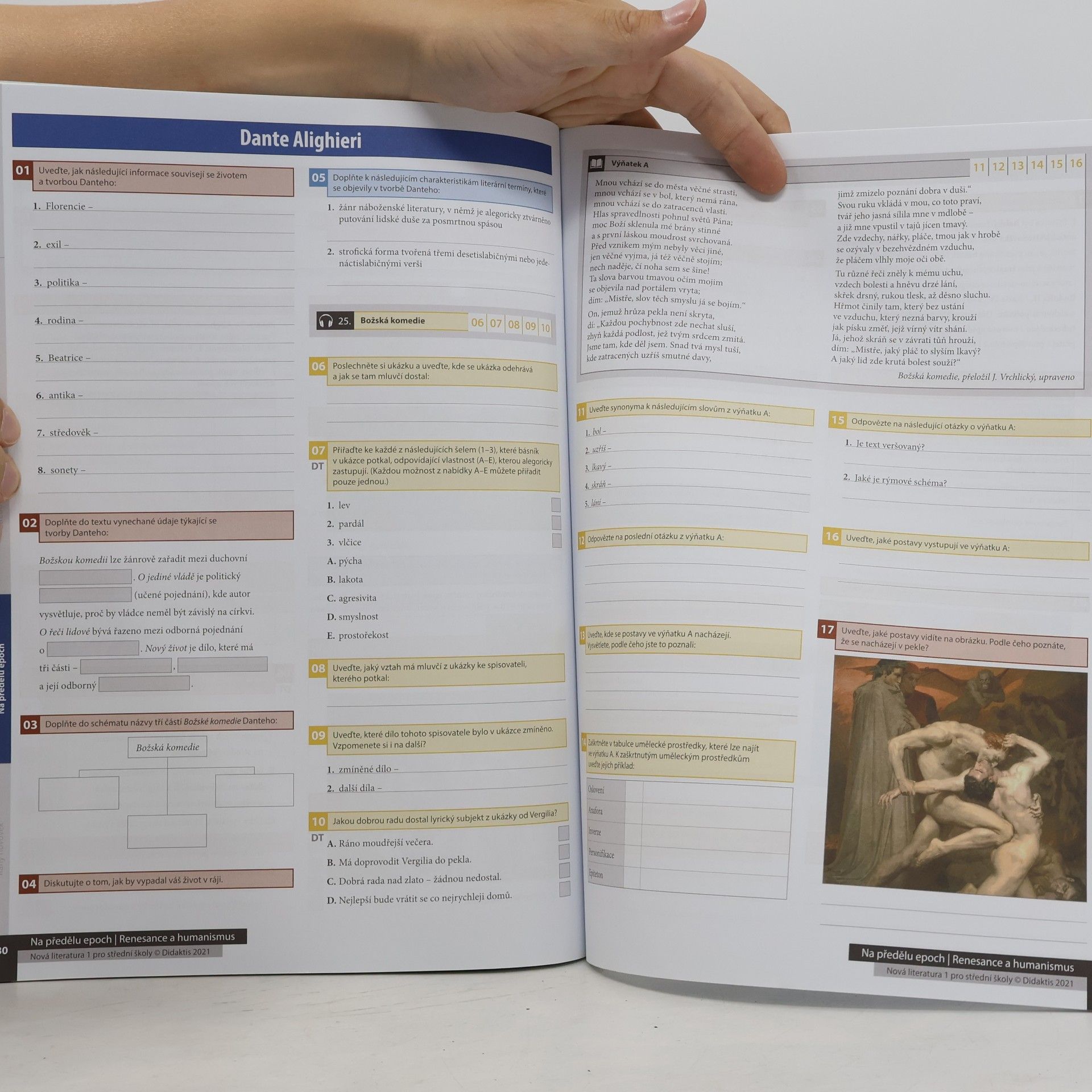 Kateřina Krásová Nová literatura pro střední školy. Pracovní sešit 1