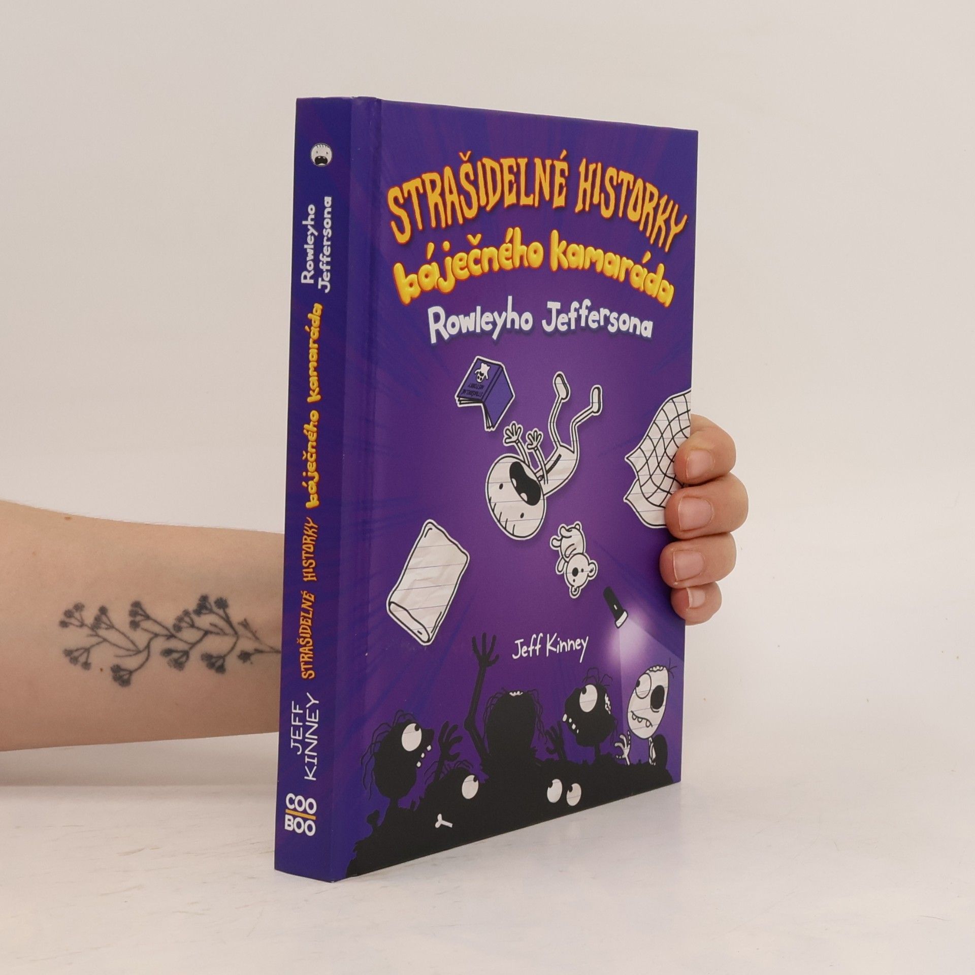 Jeff Kinney Strašidelné historky báječného kamaráda Rowleyho Jeffersona