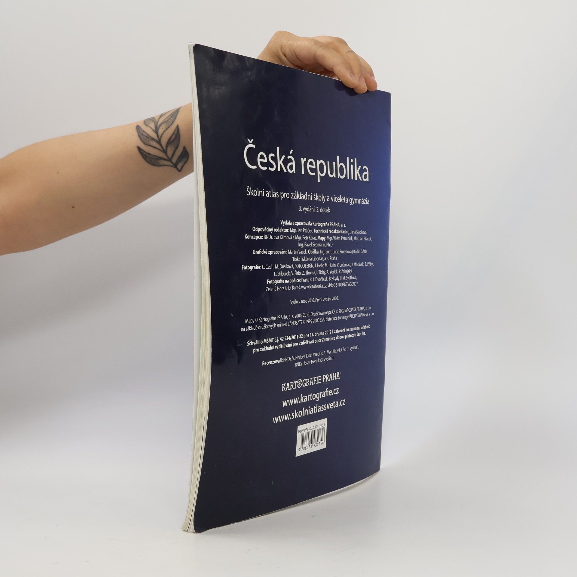 Autores varios Česká republika školní atlas pro základní školy a víceletá gymnázia