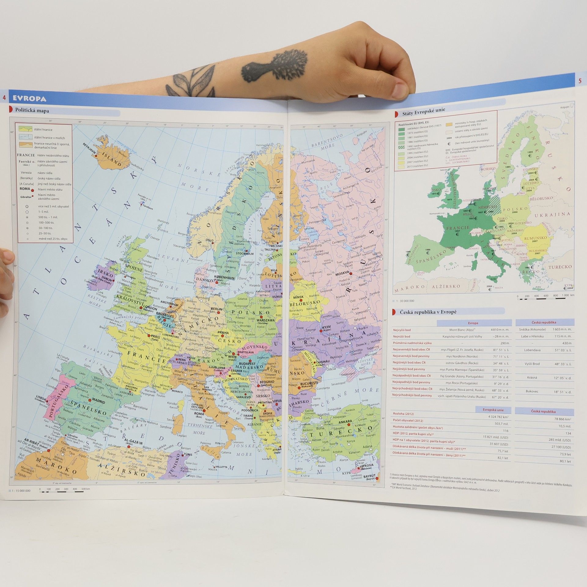Autores varios Česká republika školní atlas pro základní školy a víceletá gymnázia