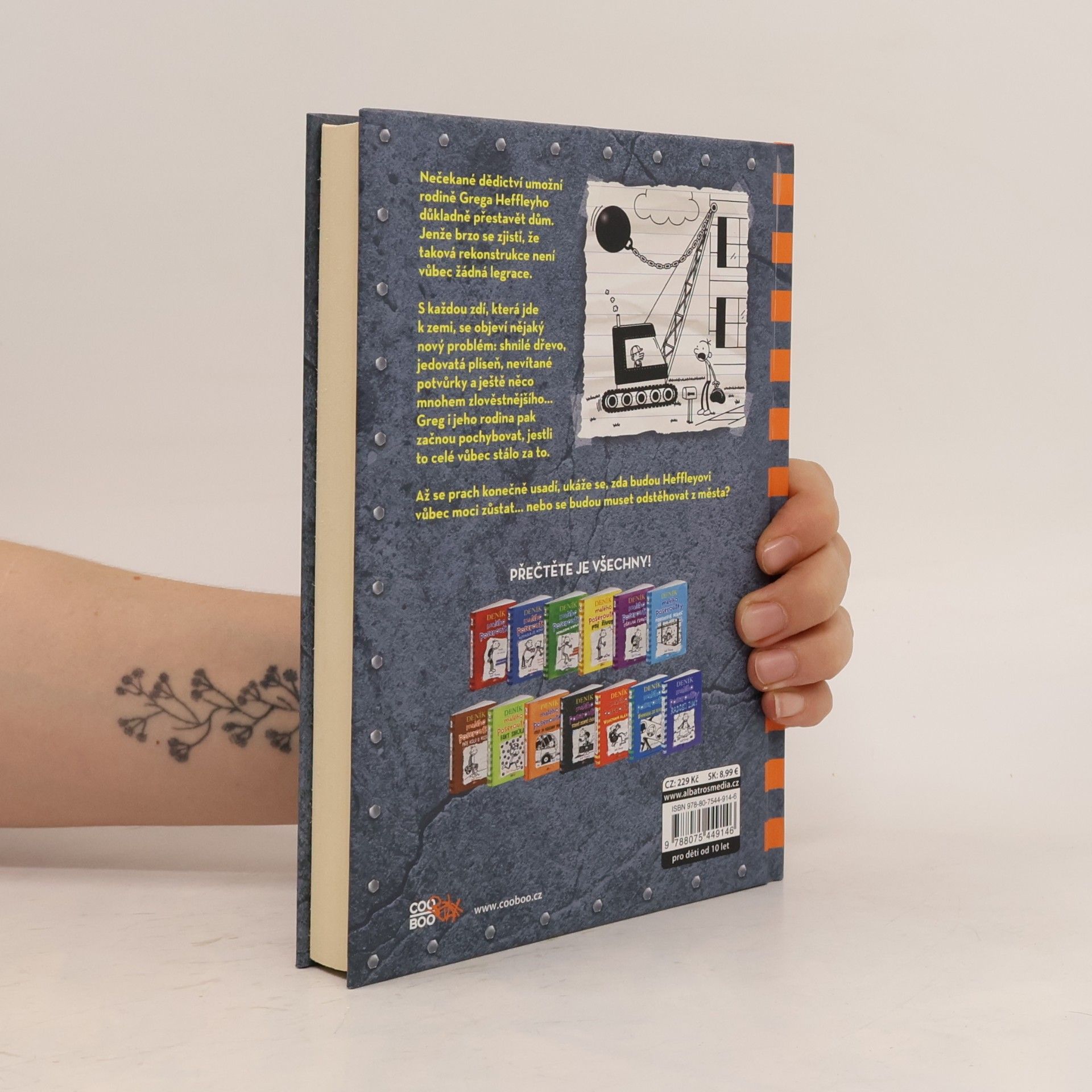 Jeff Kinney Deník malého poseroutky 14. Na spadnutí