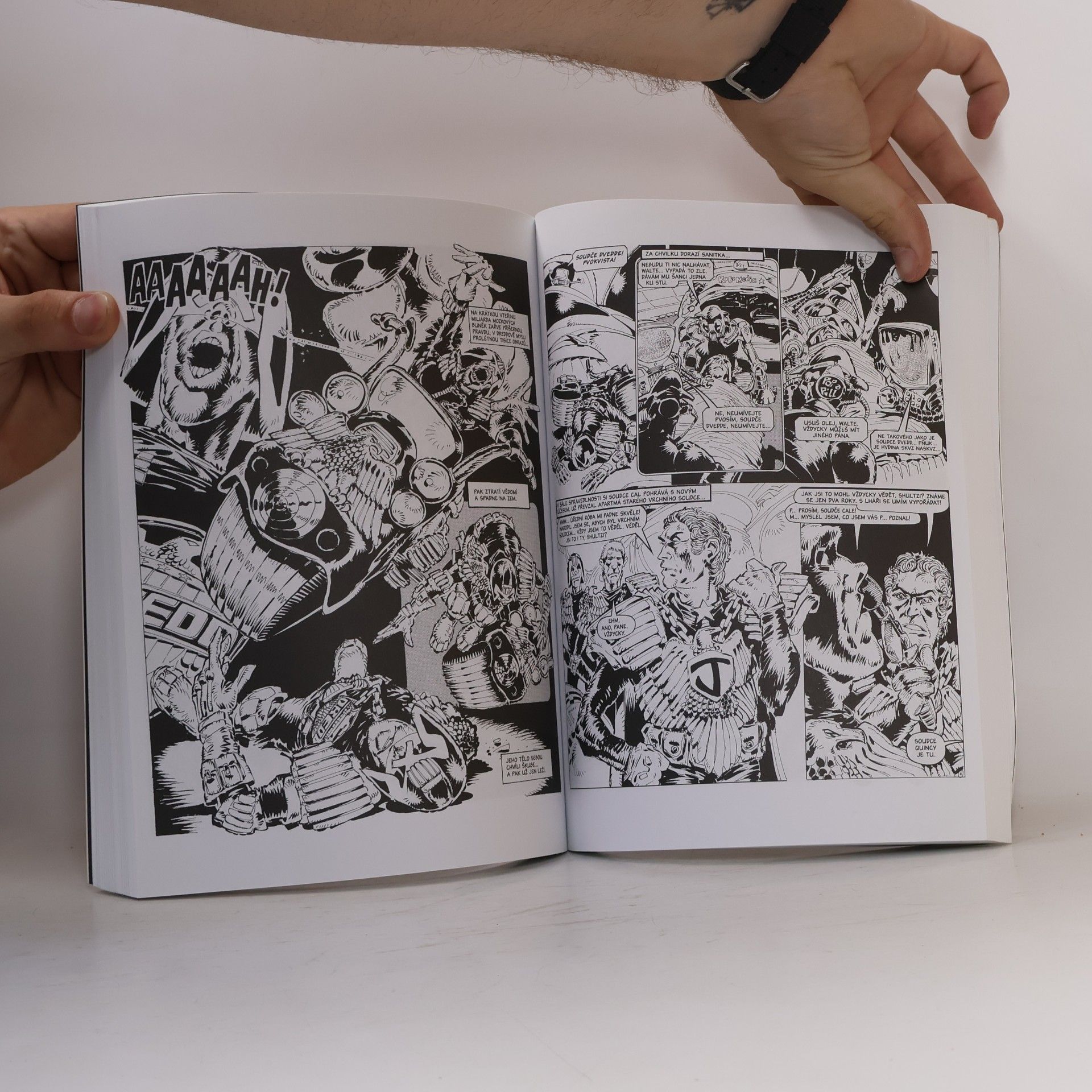 Pat Mills Soudce Dredd: Sebrané soudní spisy 01 - Prokletá země