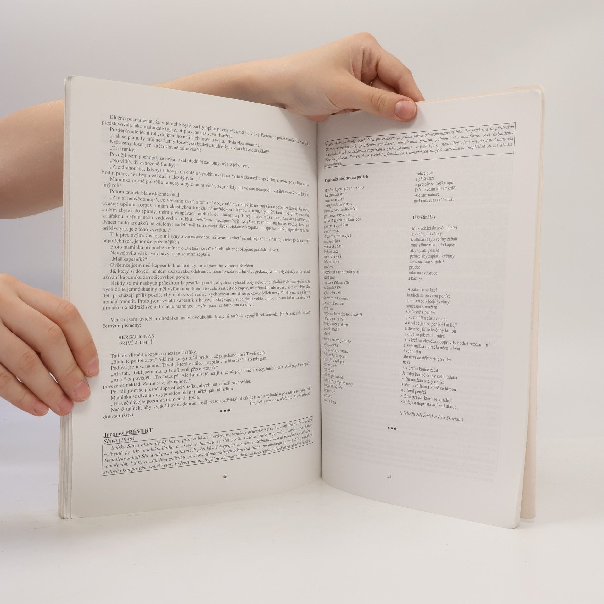 Vladimír Prokop Čítanka k Přehledu světové literatury 20. století