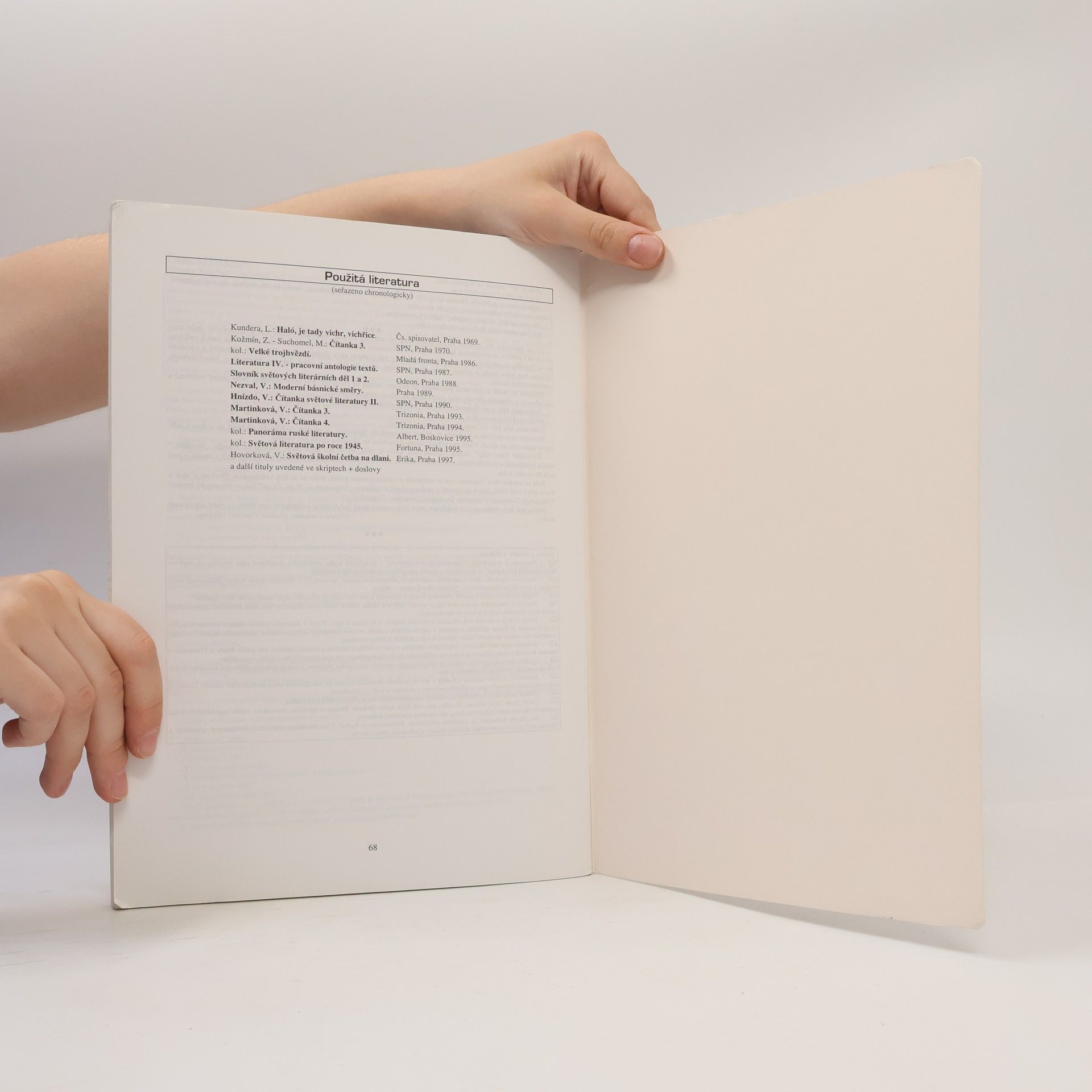 Vladimír Prokop Čítanka k Přehledu světové literatury 20. století