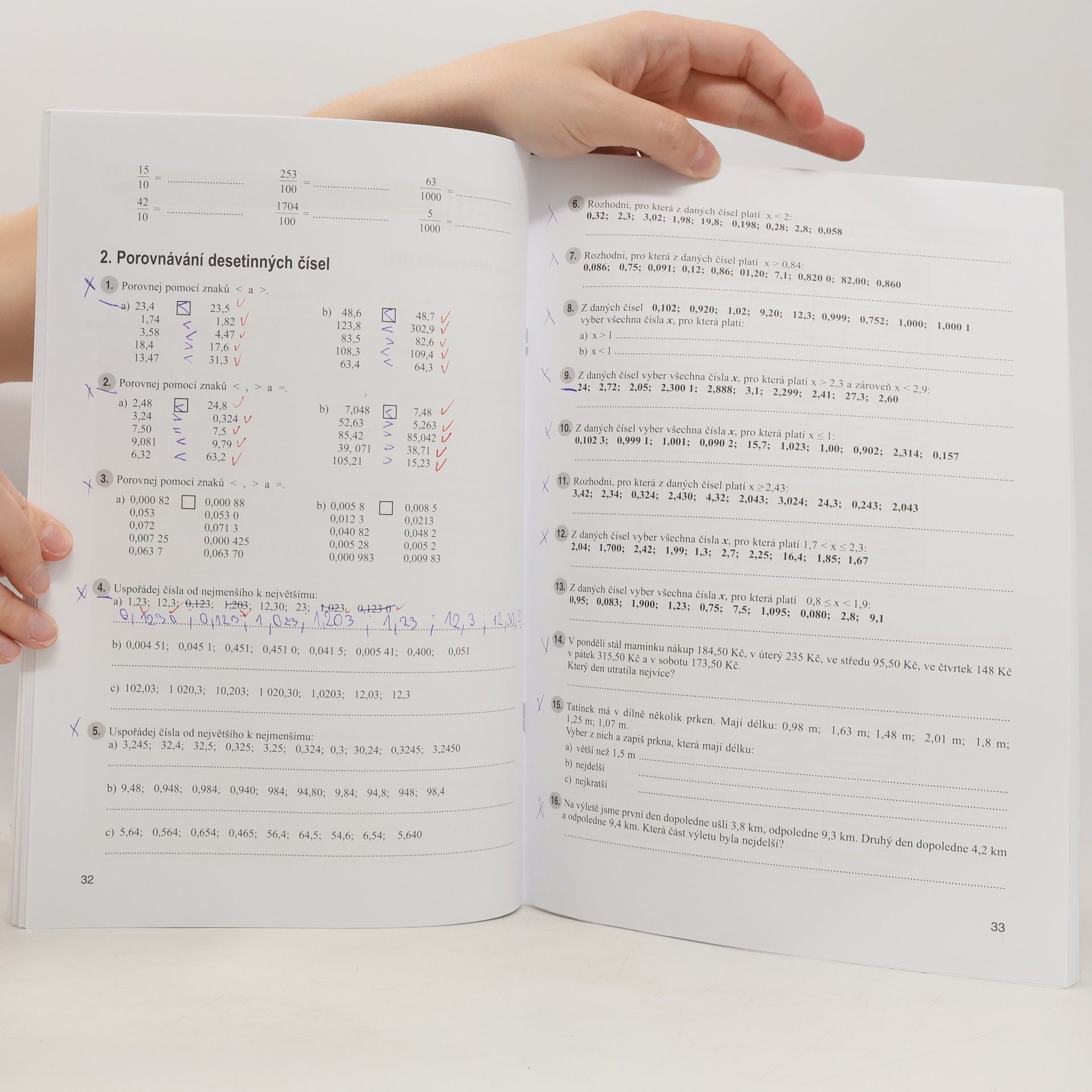 Jitka Boušková Matematika 6 pro základní školy. Aritmetika : pracovní sešit