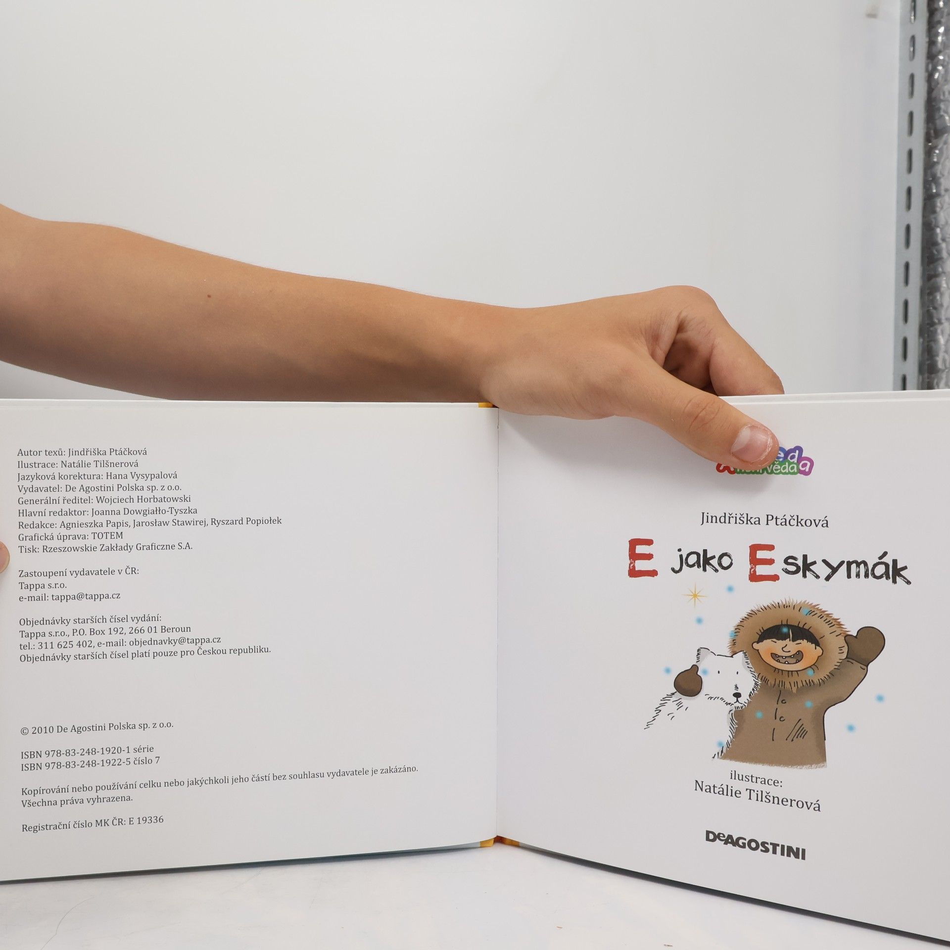 Jindřiška Ptáčková E jako eskymák