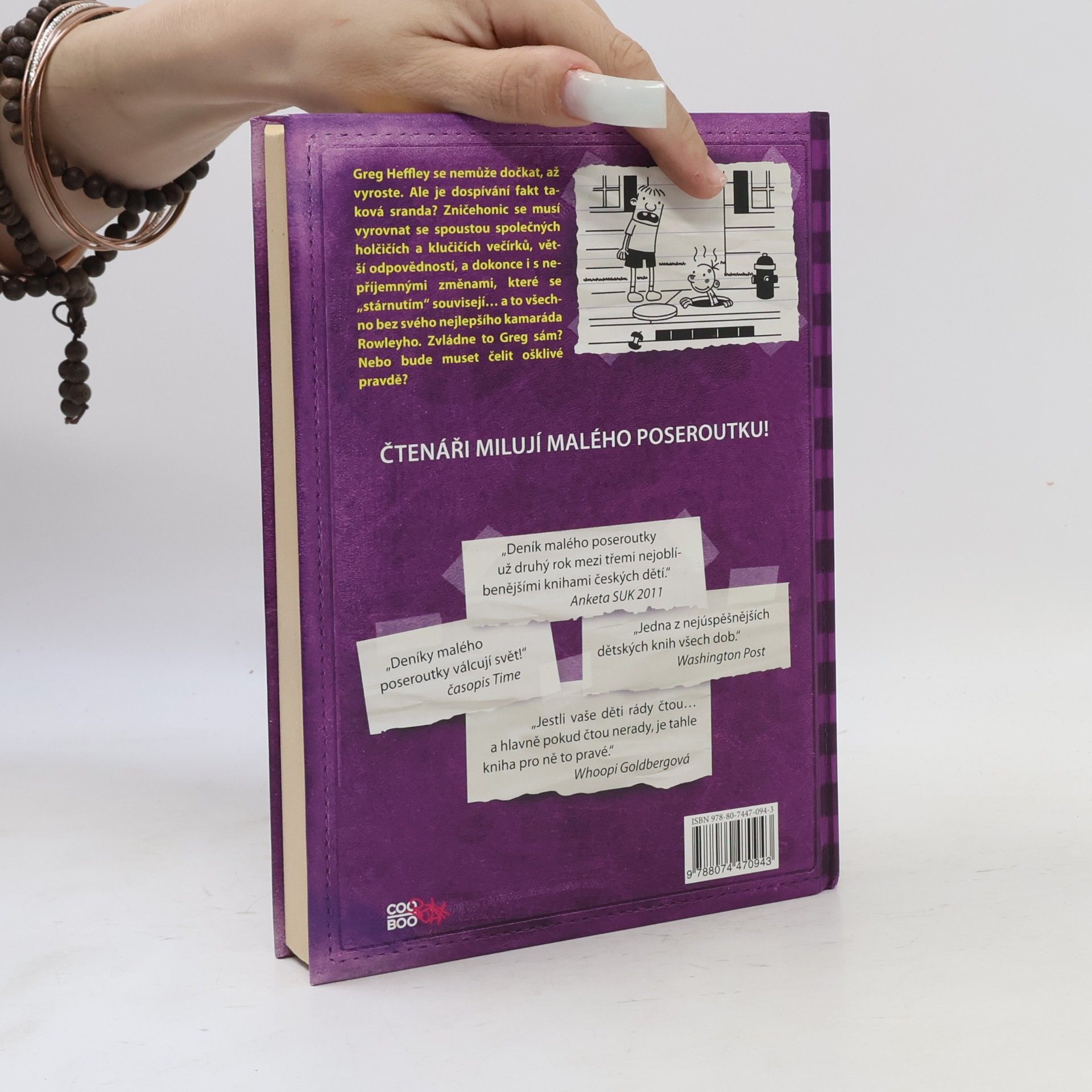 Jeff Kinney Deník malého poseroutky 5. Ošklivá pravda