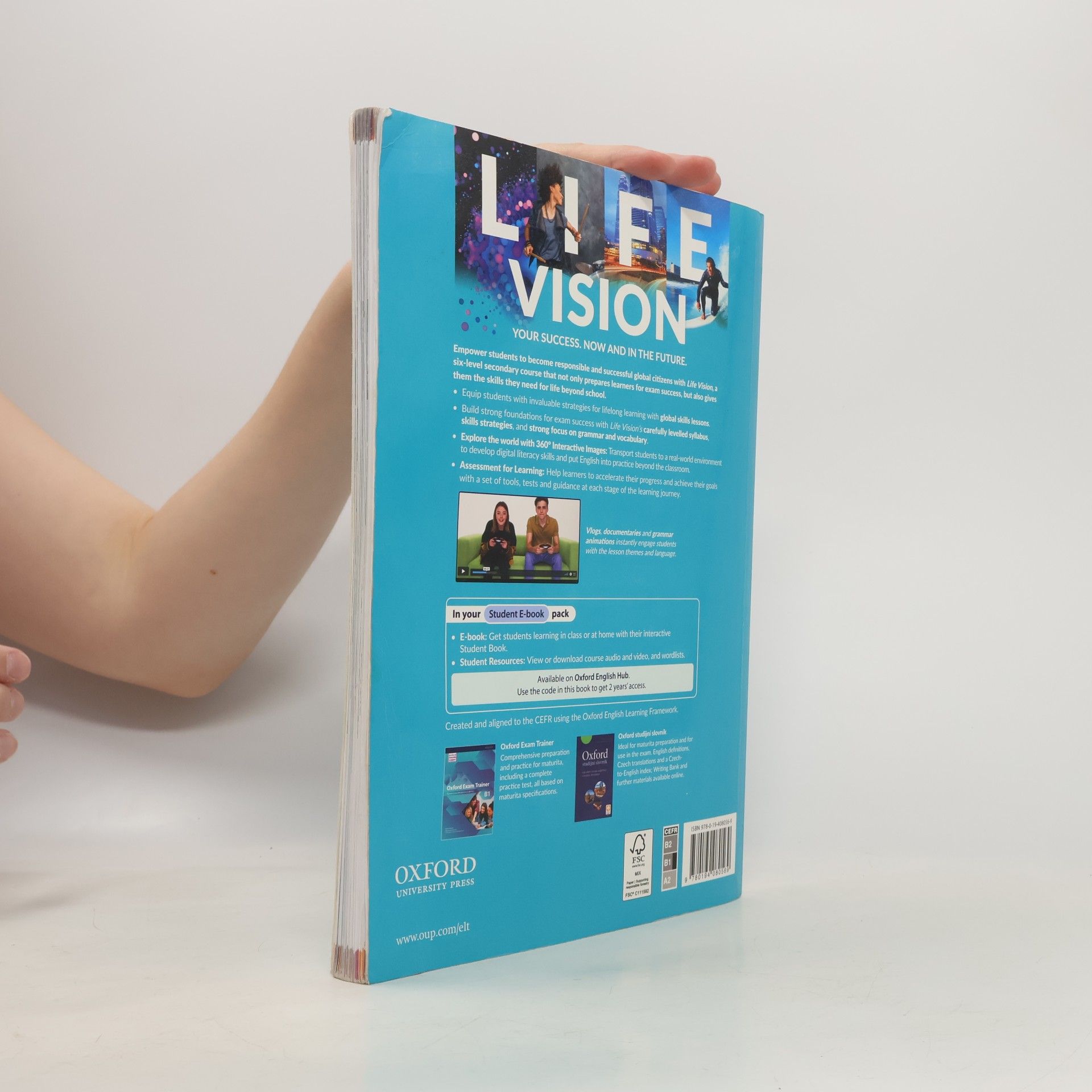 Paul Kelly Life Vision. Maturita Student Book. B1 Intermediate