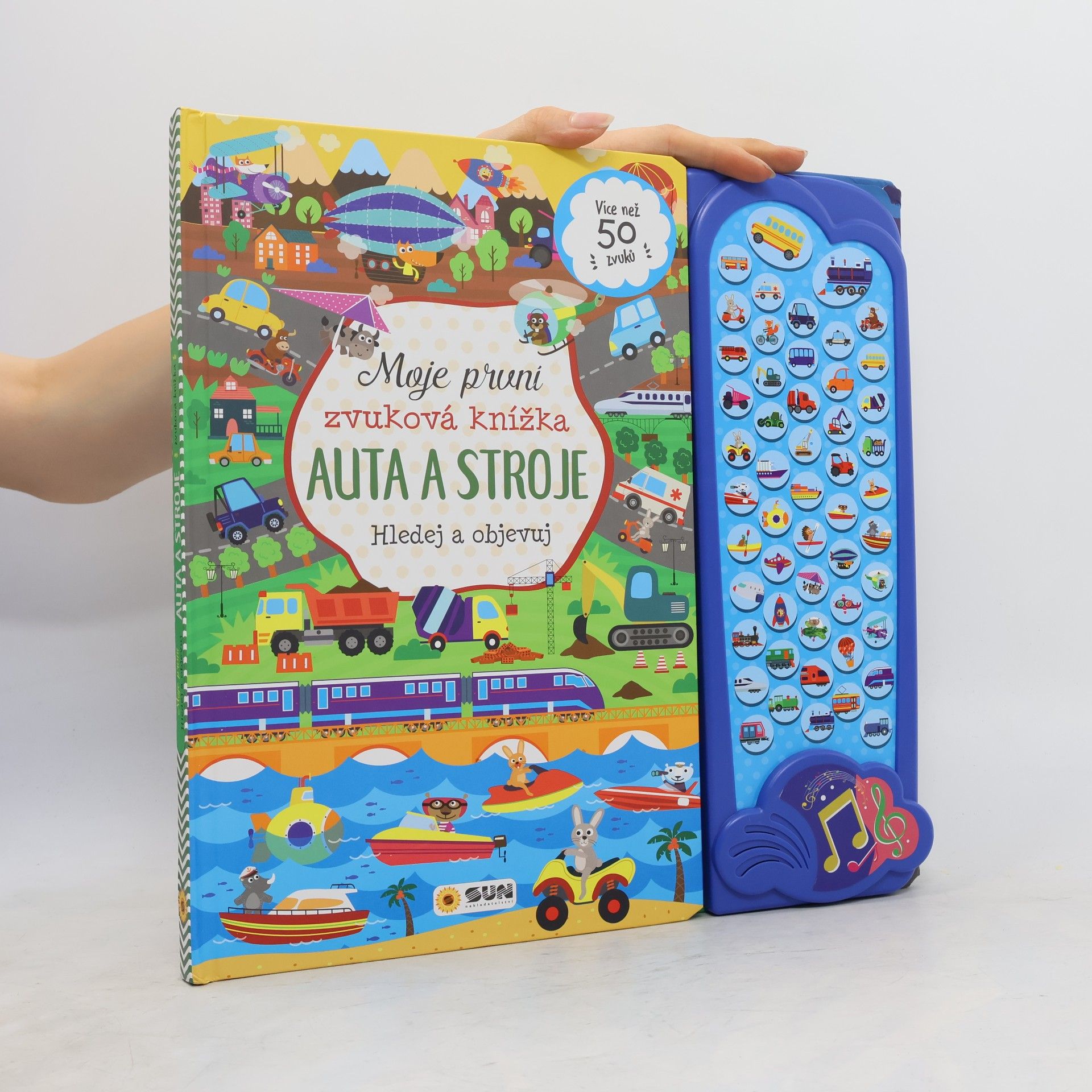 Kolektív autorov Moje první zvuková knížka. Auta a stroje Auta a stroje