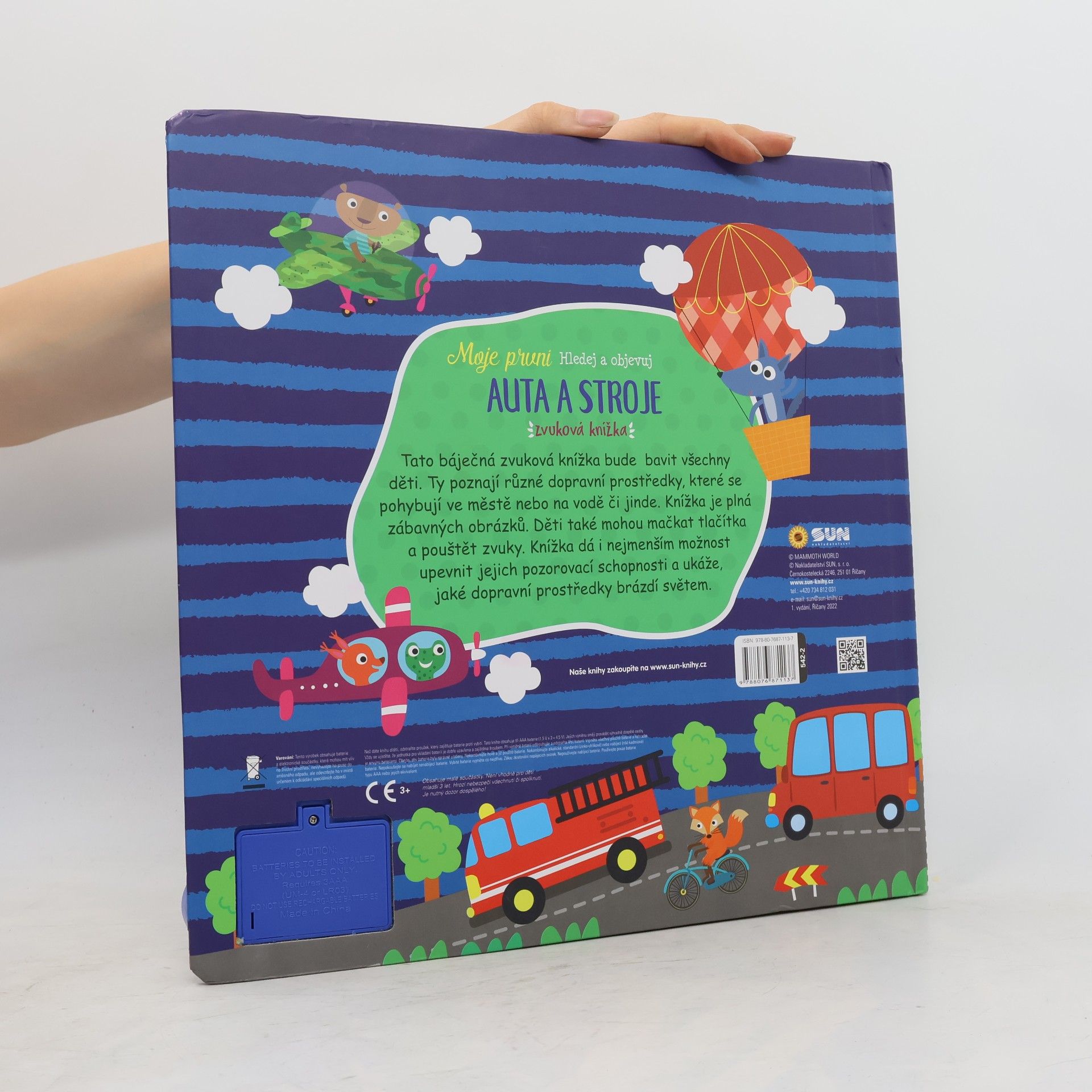 Autorenkollektiv Moje první zvuková knížka. Auta a stroje Auta a stroje