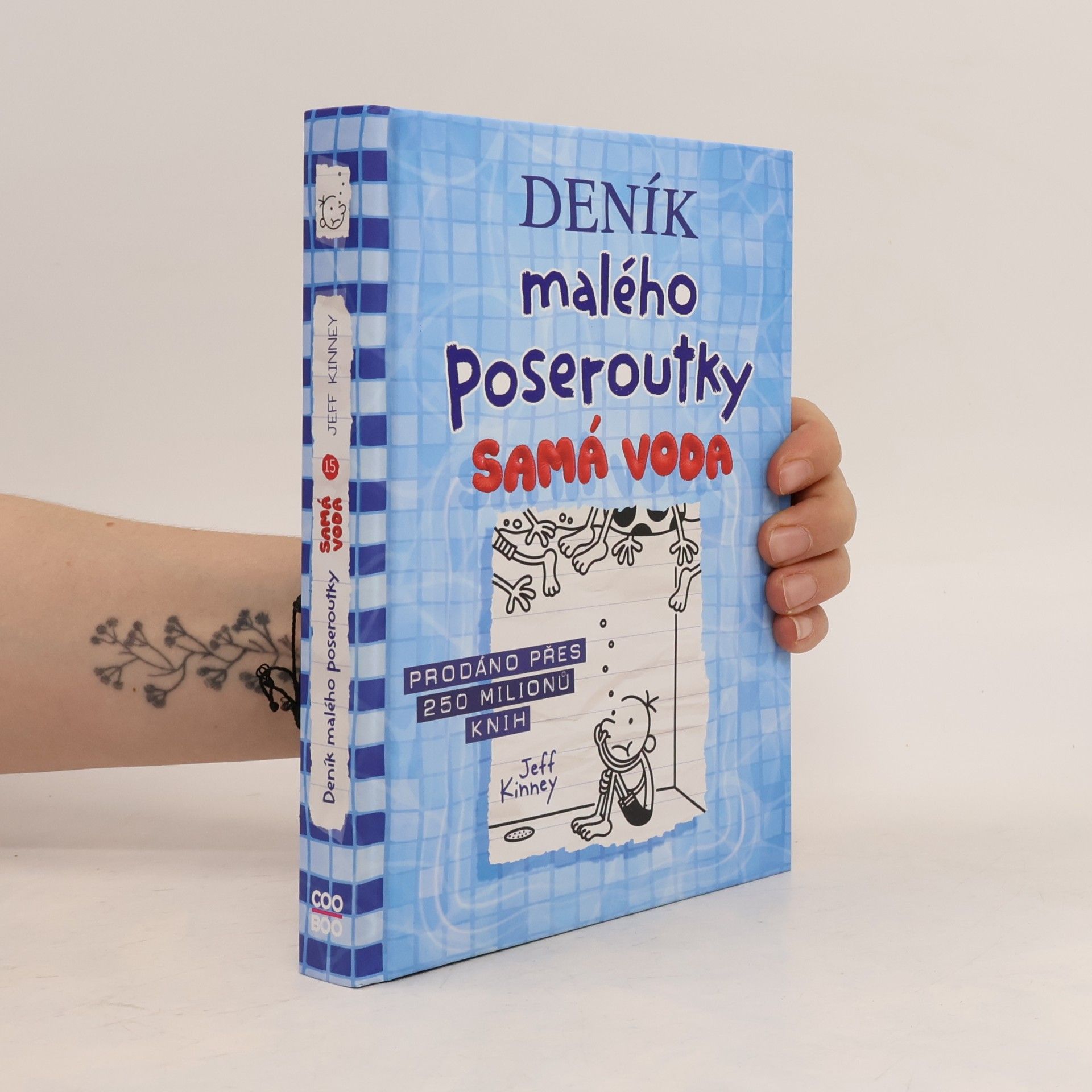 Jeff Kinney Deník malého poseroutky 15. Samá voda