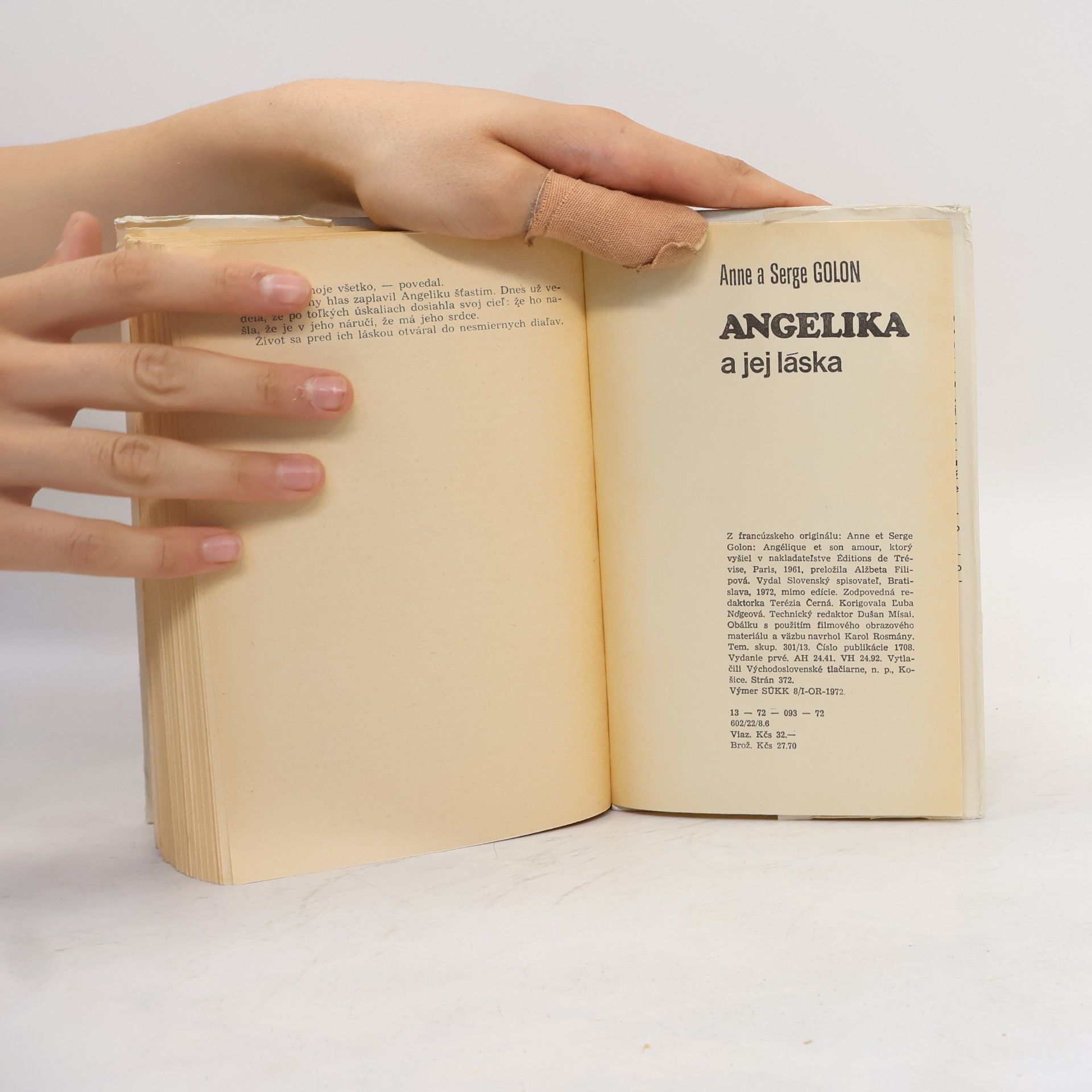 Anne Golon Angelika 6. Angelika a jej láska