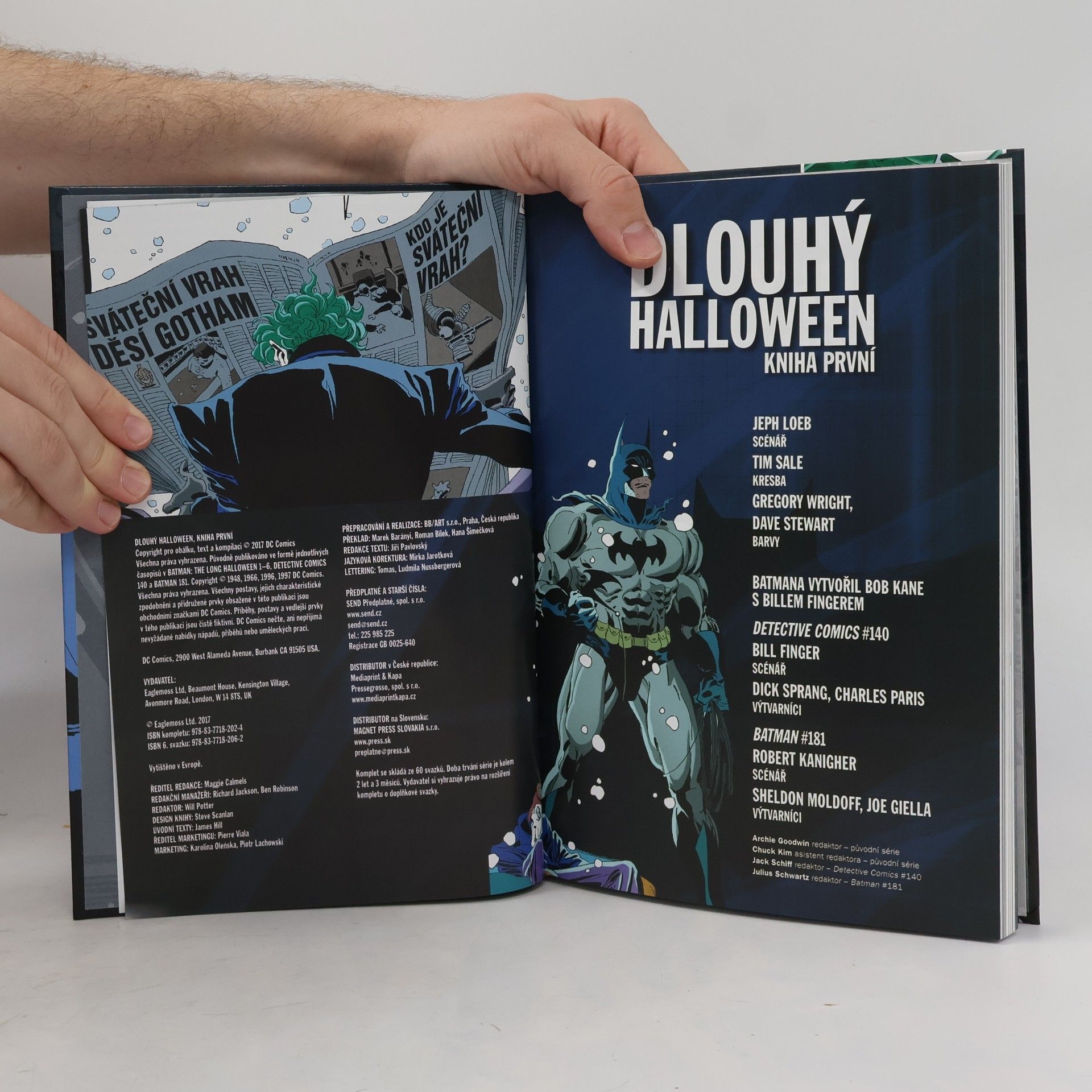 Jeph Loeb Batman: Dlouhý Halloween. [Kniha první]