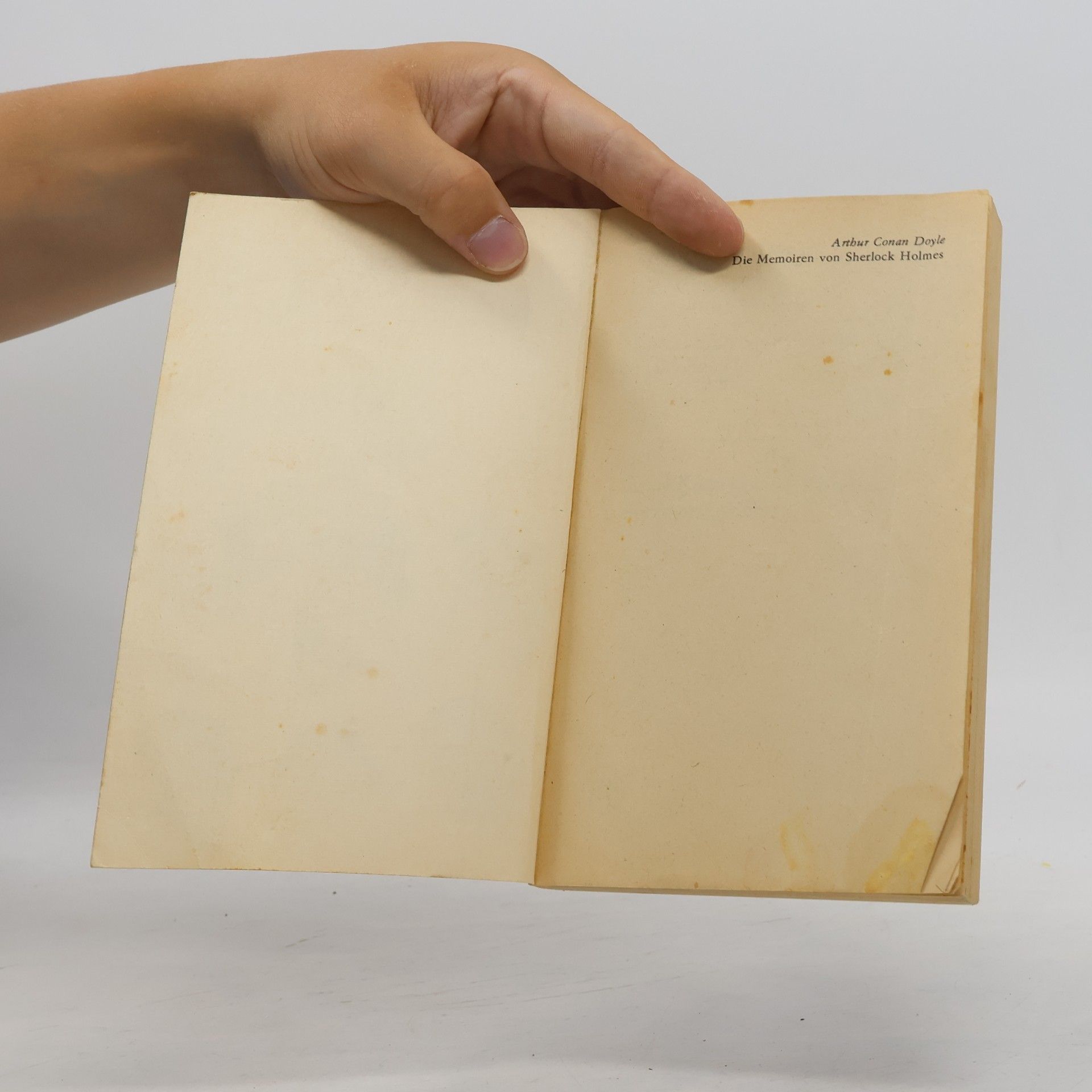 Arthur Conan Doyle Die Memoiren von Sherlock Holmes