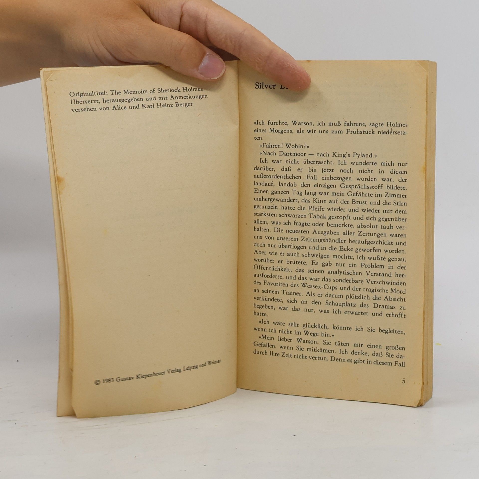 Arthur Conan Doyle Die Memoiren von Sherlock Holmes