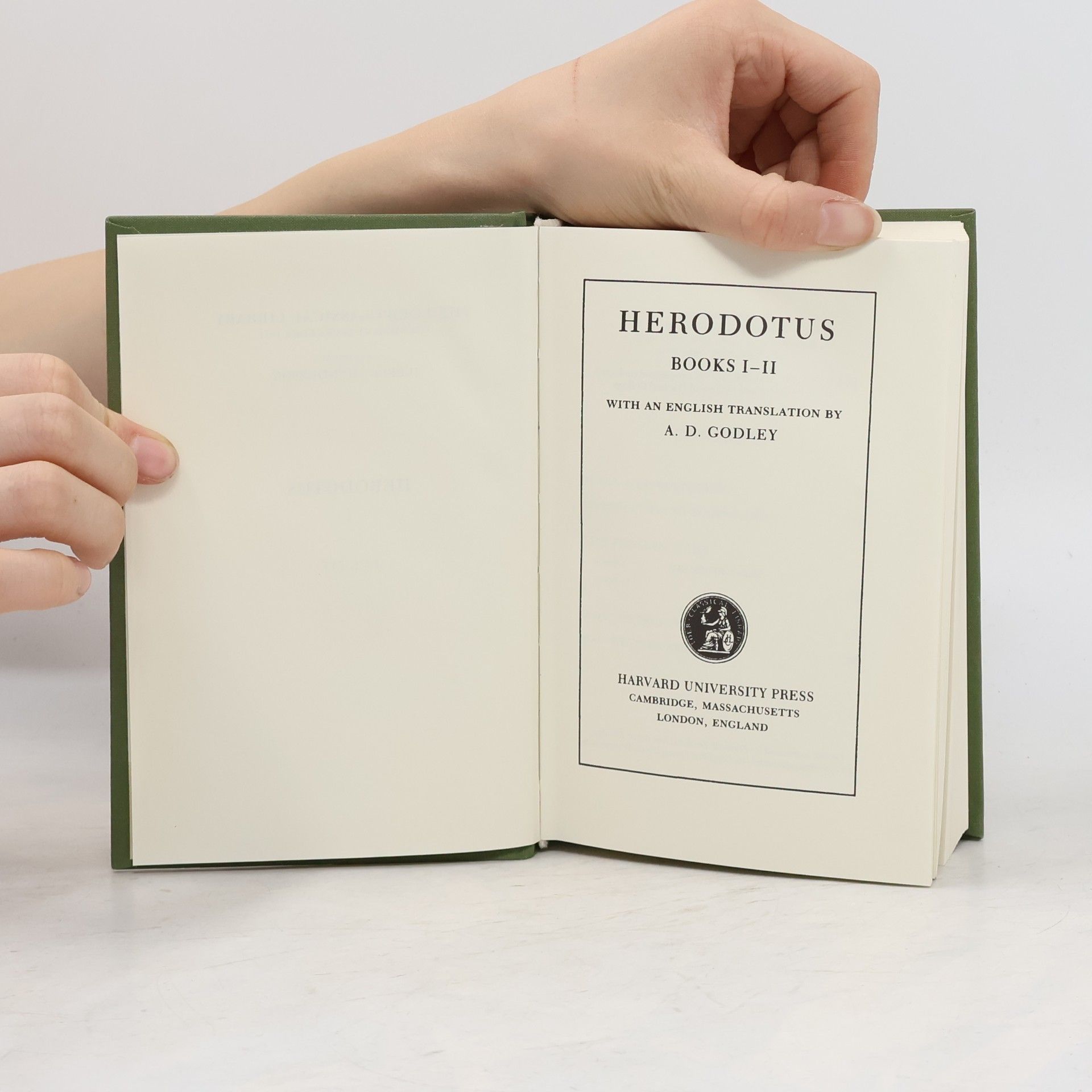 A. D. Godley Herodotus I-II