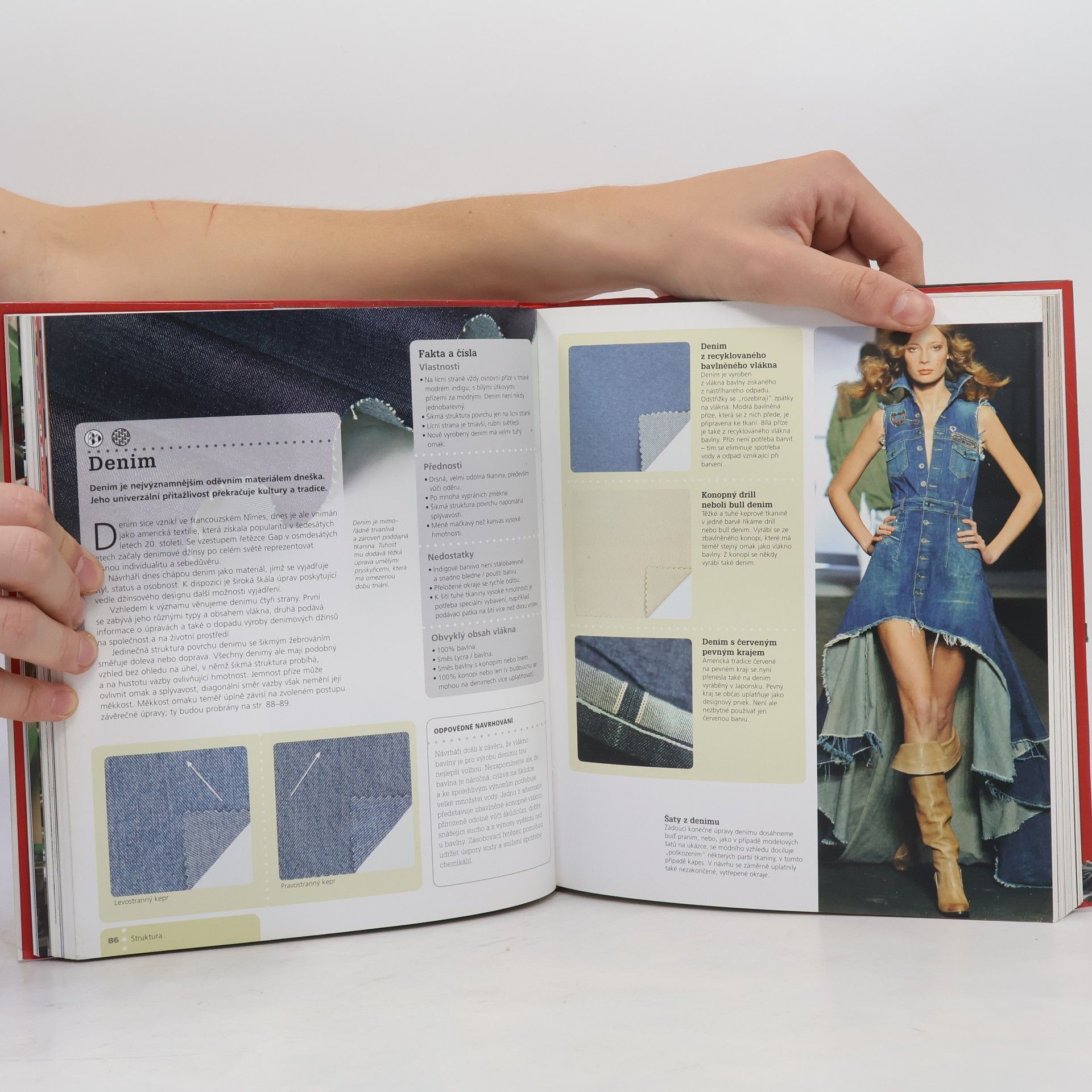 Gail Baugh Encyklopedie textilních materiálů : [příručka módního návrháře] Příručka módního návrháře