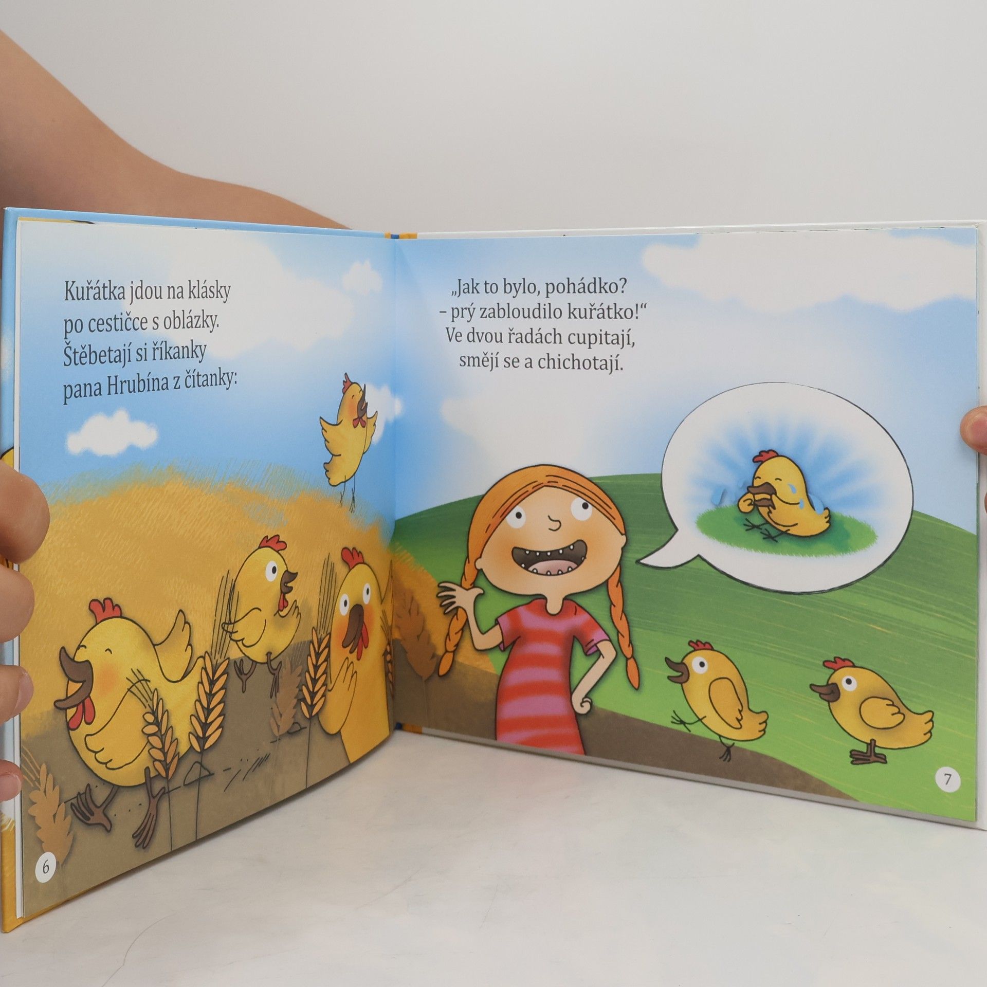 Magdalena Bílá Šest kuřátek ze statku