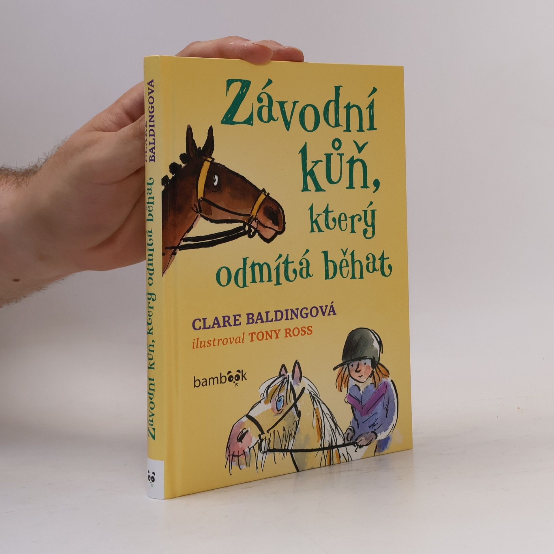 Clare Balding Závodní kůň, který odmítá běhat
