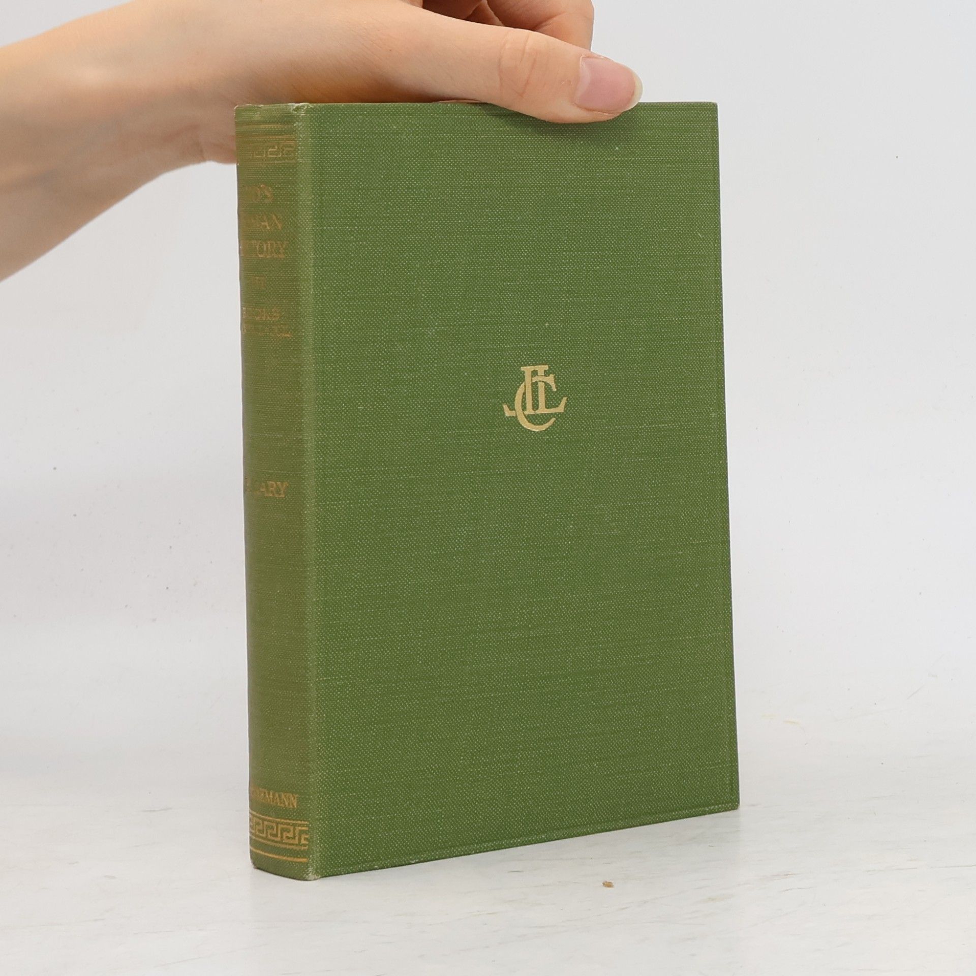 Herbert Baldwin Foster Dio's Roman History III