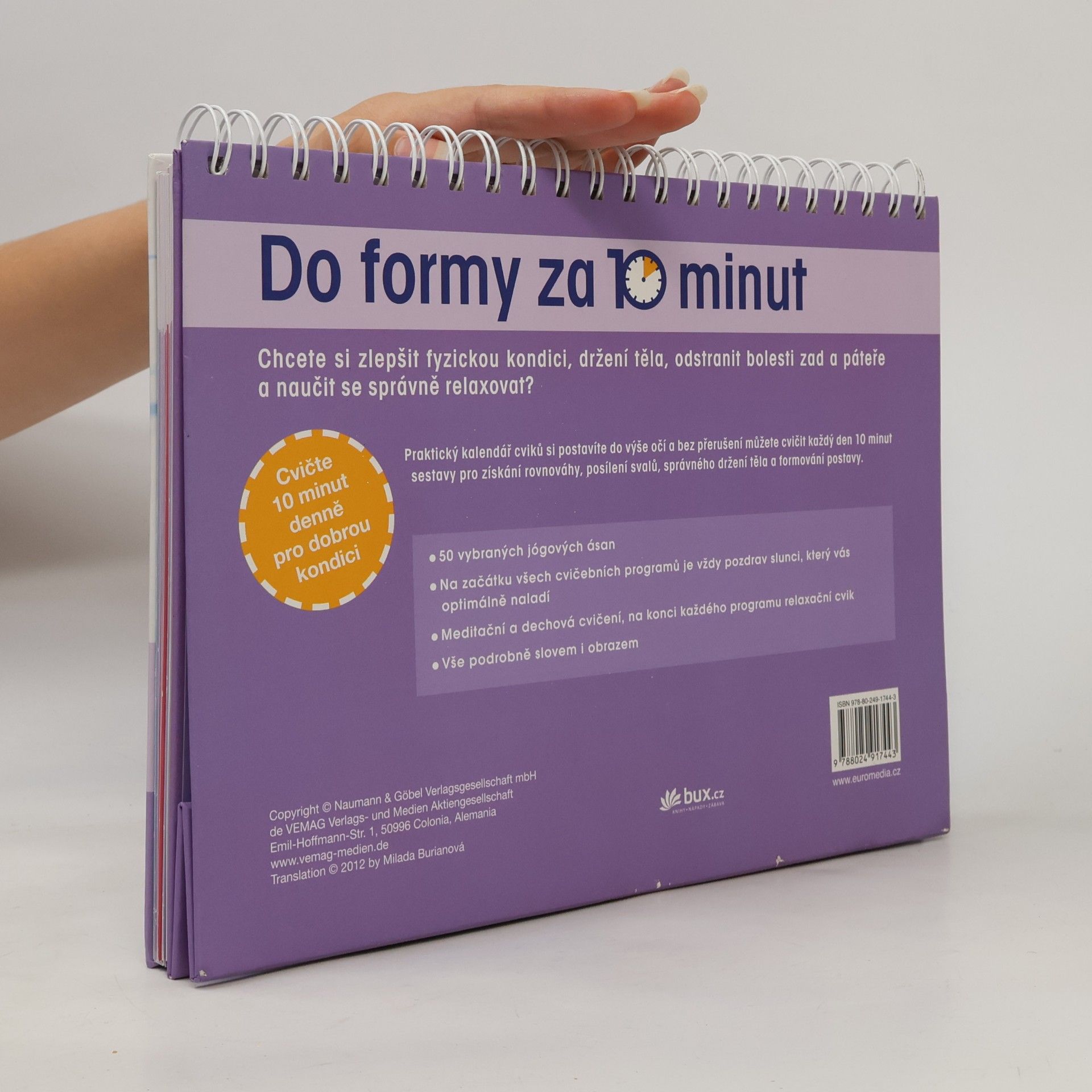 Christa G. Traczinski Do formy za 10 minut. Jóga. Sestavy pro harmonii těla a mysli