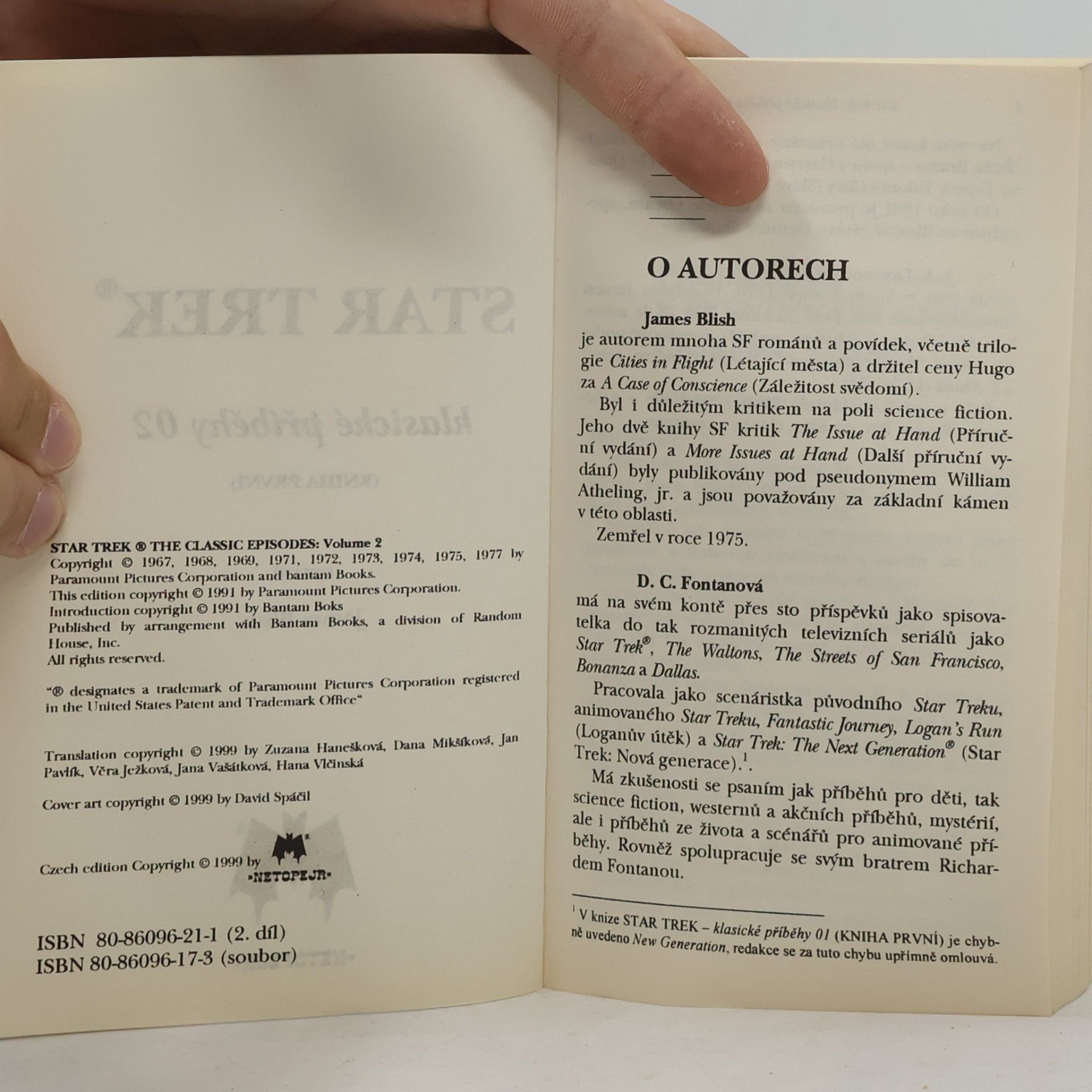 James Blish Star Trek – Klasické příběhy 02/1