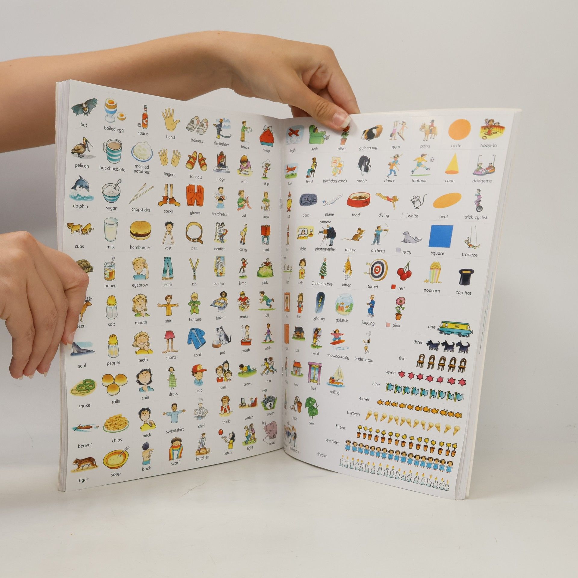 Heather Amery First Thousand Words in English Sticker Book