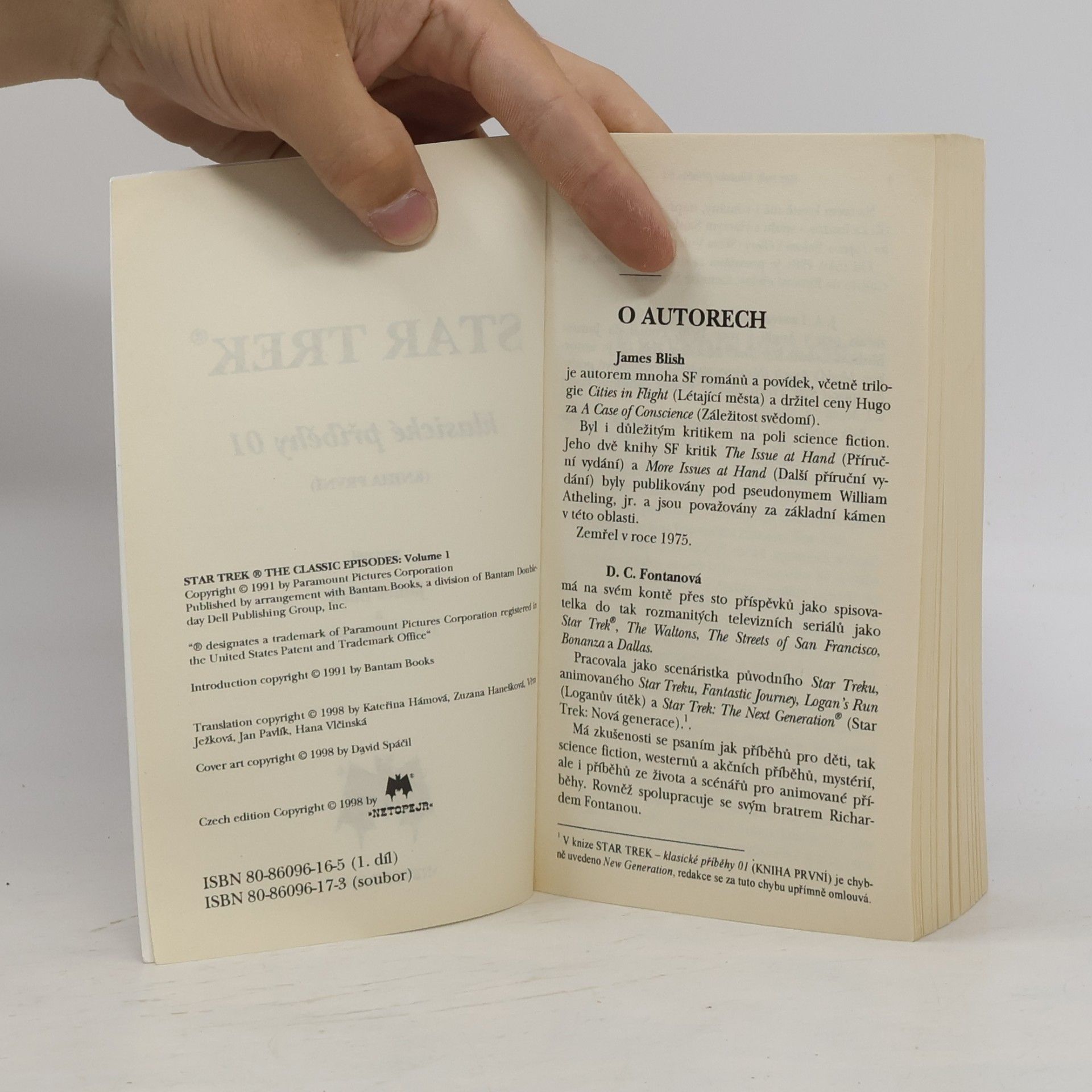 James Blish Star Trek. Klasické příběhy 01. Kniha první