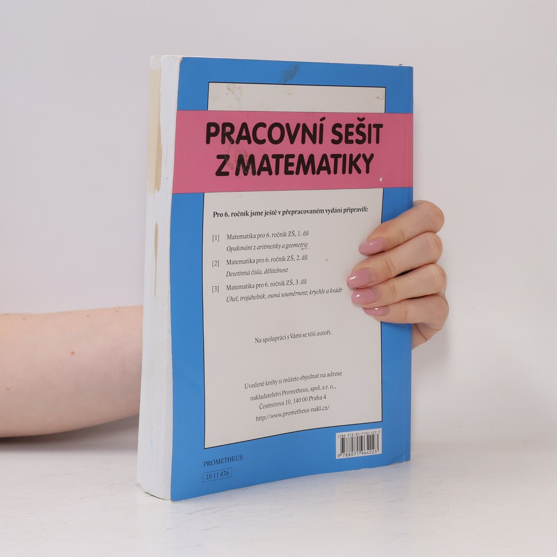 Oldřich Odvárko Pracovní sešit z matematiky : soubor úloh pro 6. ročník základní školy