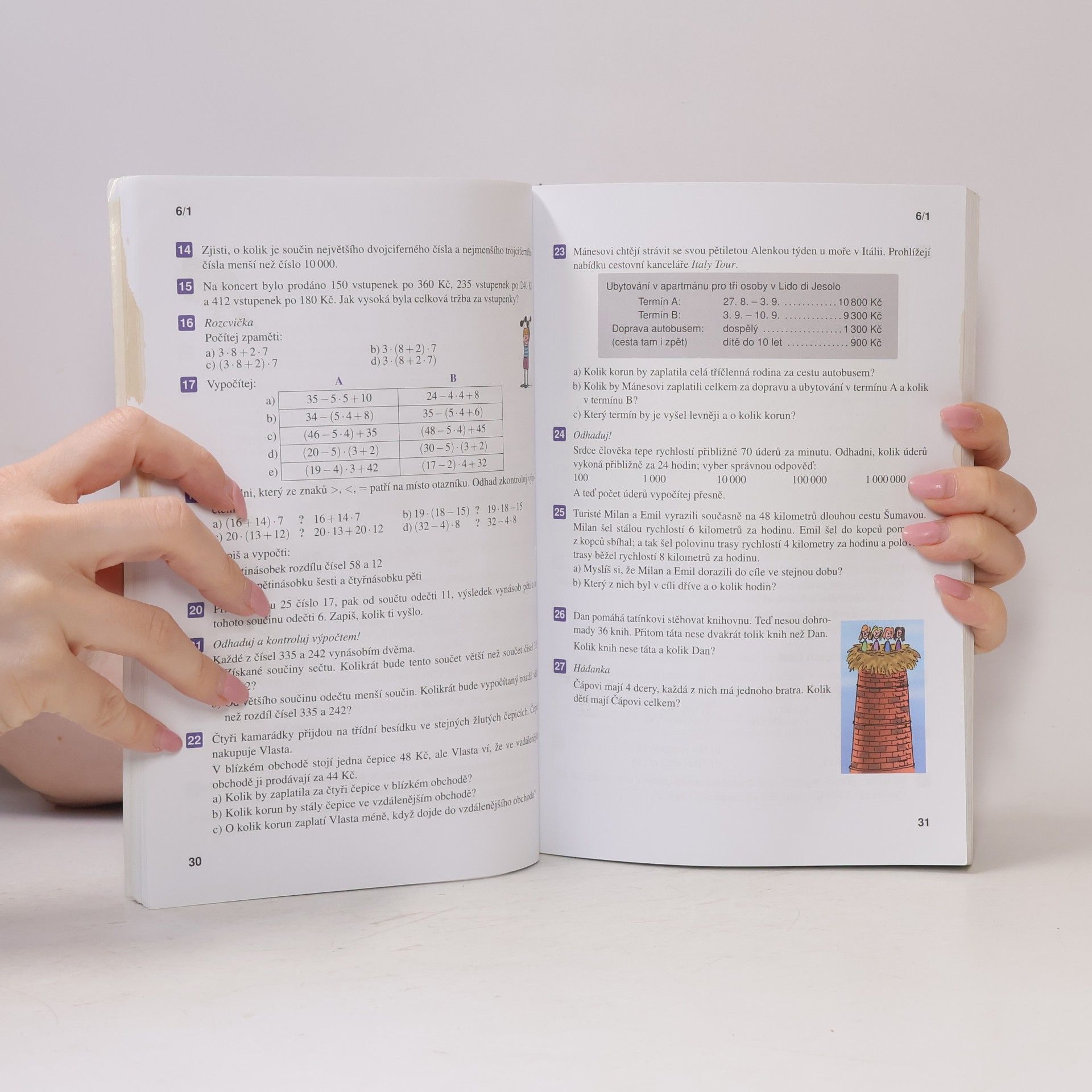 Oldřich Odvárko Pracovní sešit z matematiky : soubor úloh pro 6. ročník základní školy