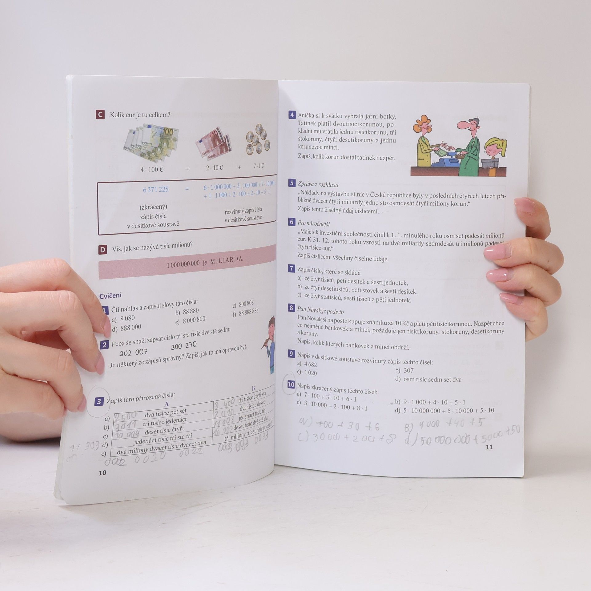 Oldřich Odvárko Matematika pro 6. ročník základní školy. [1], Opakování z aritmetiky a geometrie