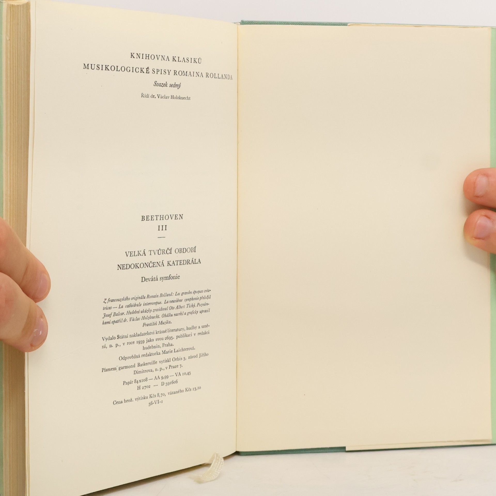 Romain Rolland Beethoven III. Velká tvůrčí období. Nedokončená katedrála