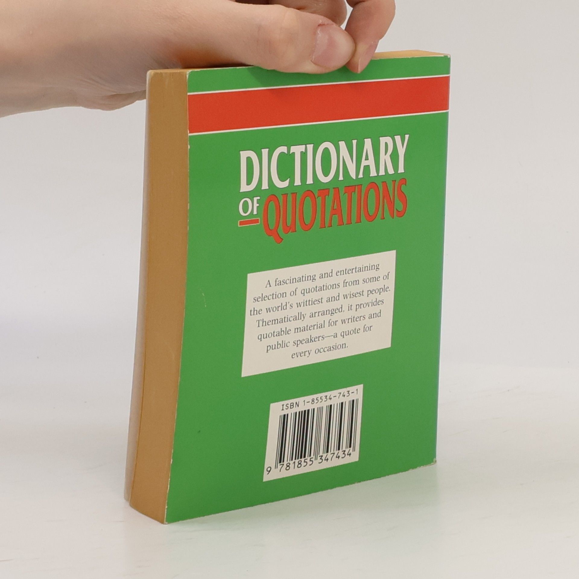 Kolektiv autorů Dictionary of quotations