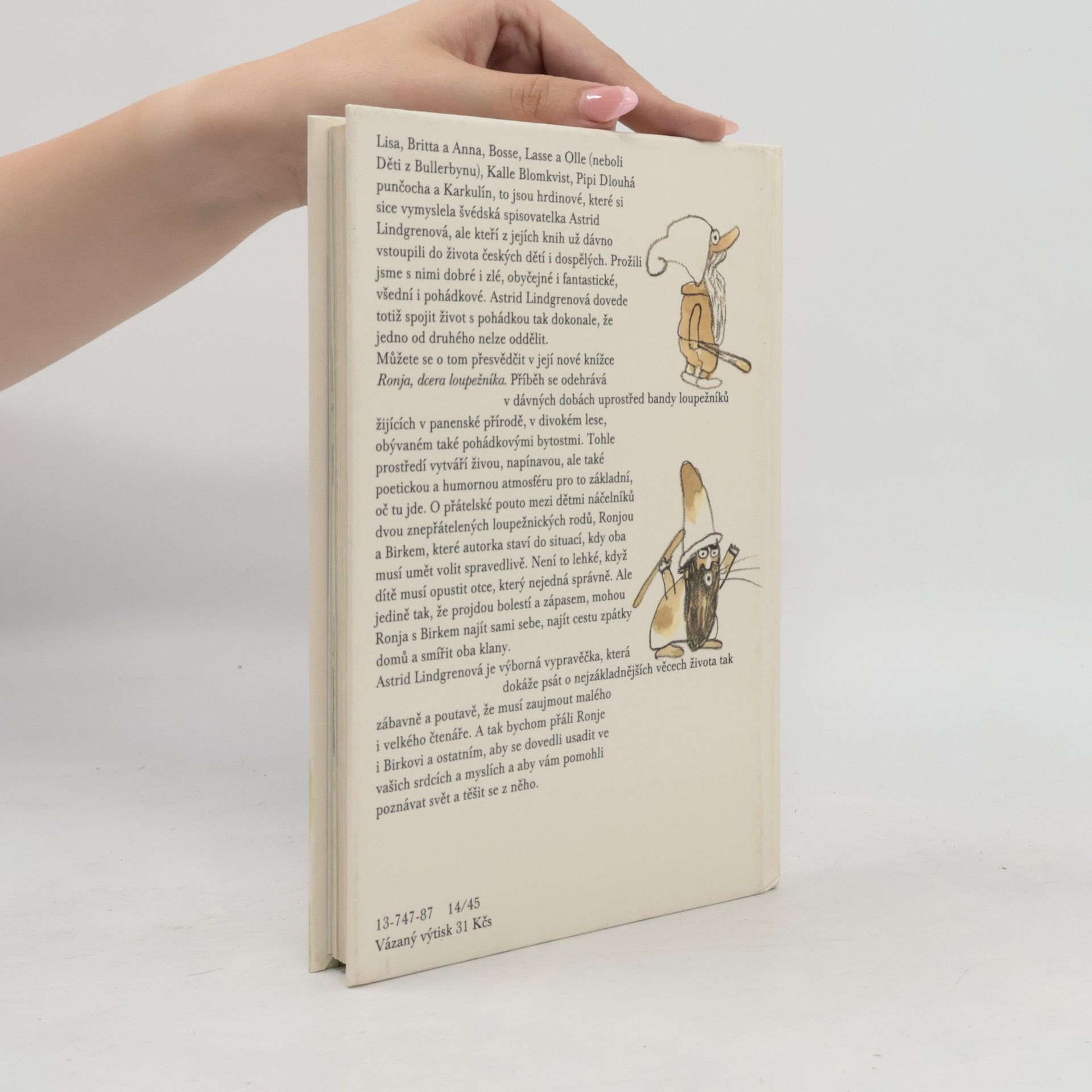 Astrid Lindgren Ronja, dcera loupežníka
