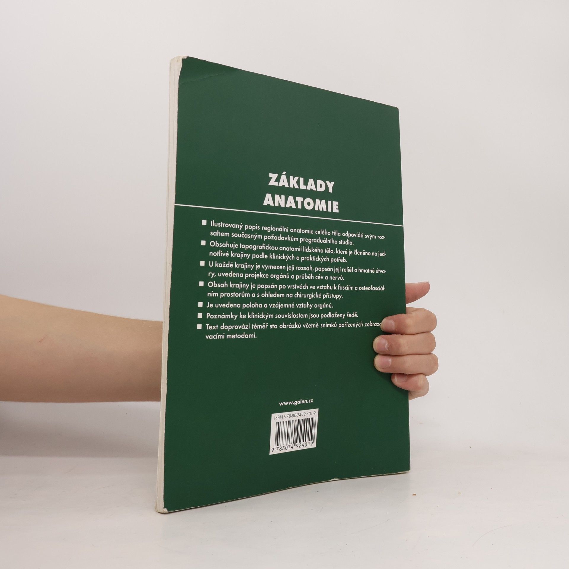 Miloš Grim Základy anatomie. 5., Anatomie krajin těla