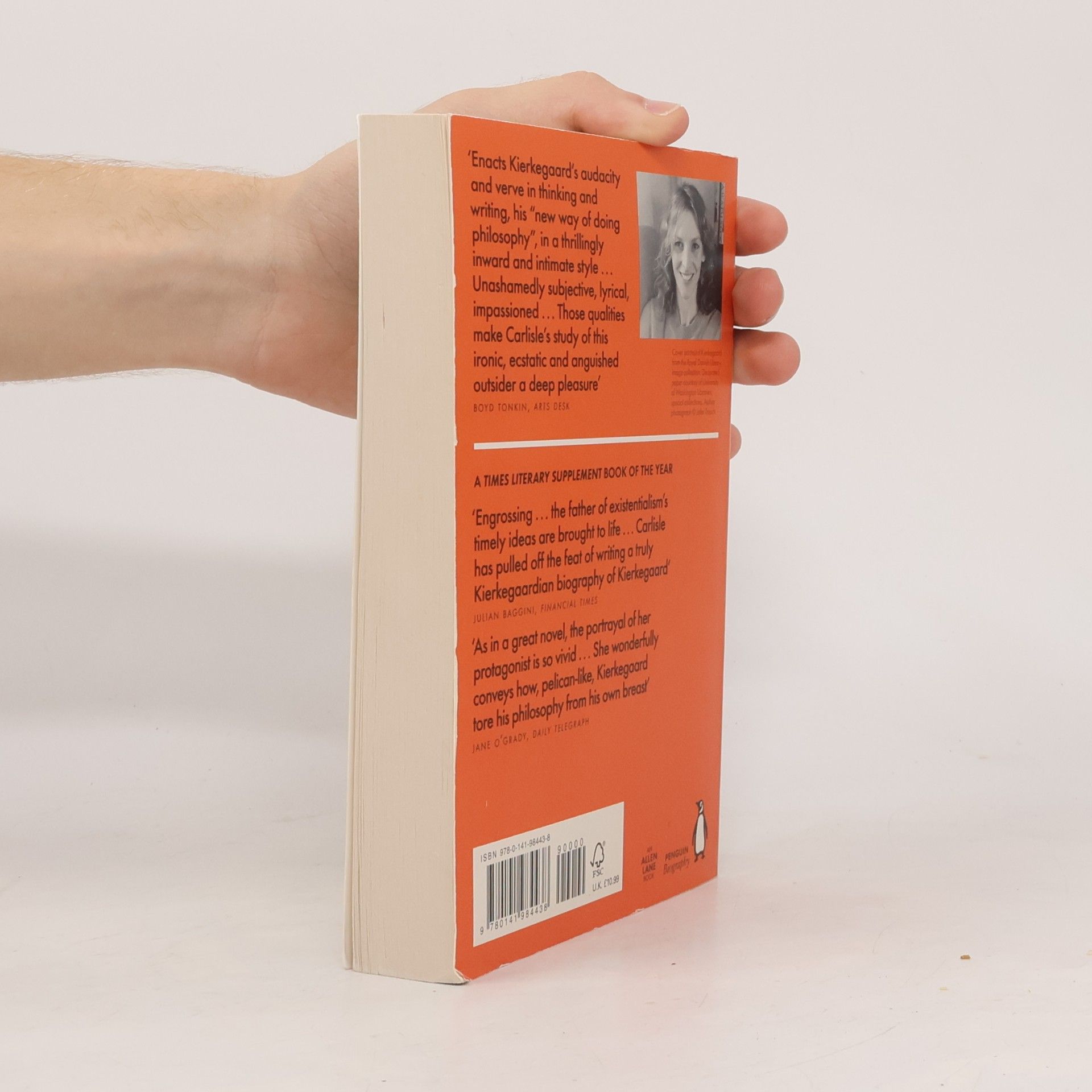 Clare Carlisle Philosopher of the heart : the restless life of Søren Kierkegaard