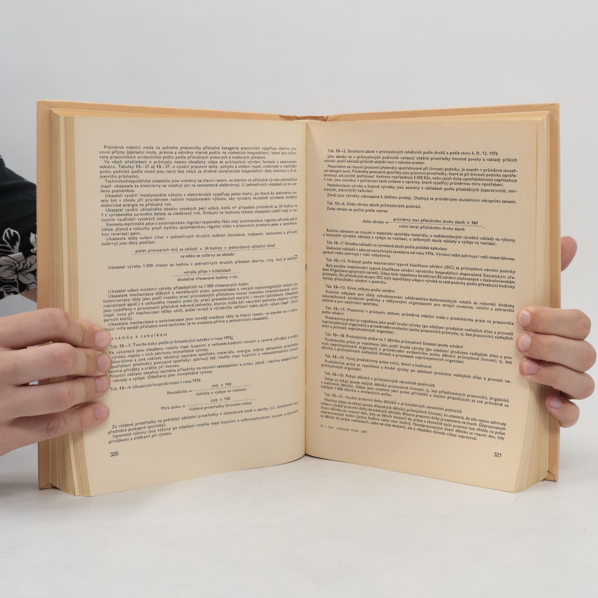 Collectif d'auteurs Statistická ročenka Československé socialistické republiky 1977