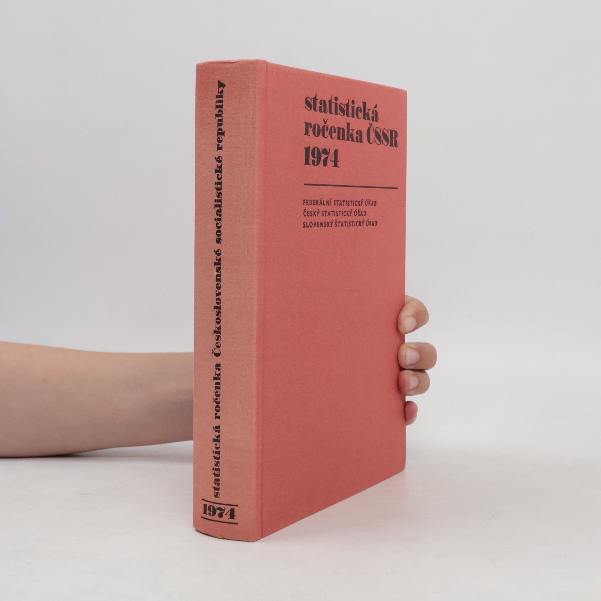 Collectif d'auteurs Statistická ročenka Československé socialistické republiky 1974