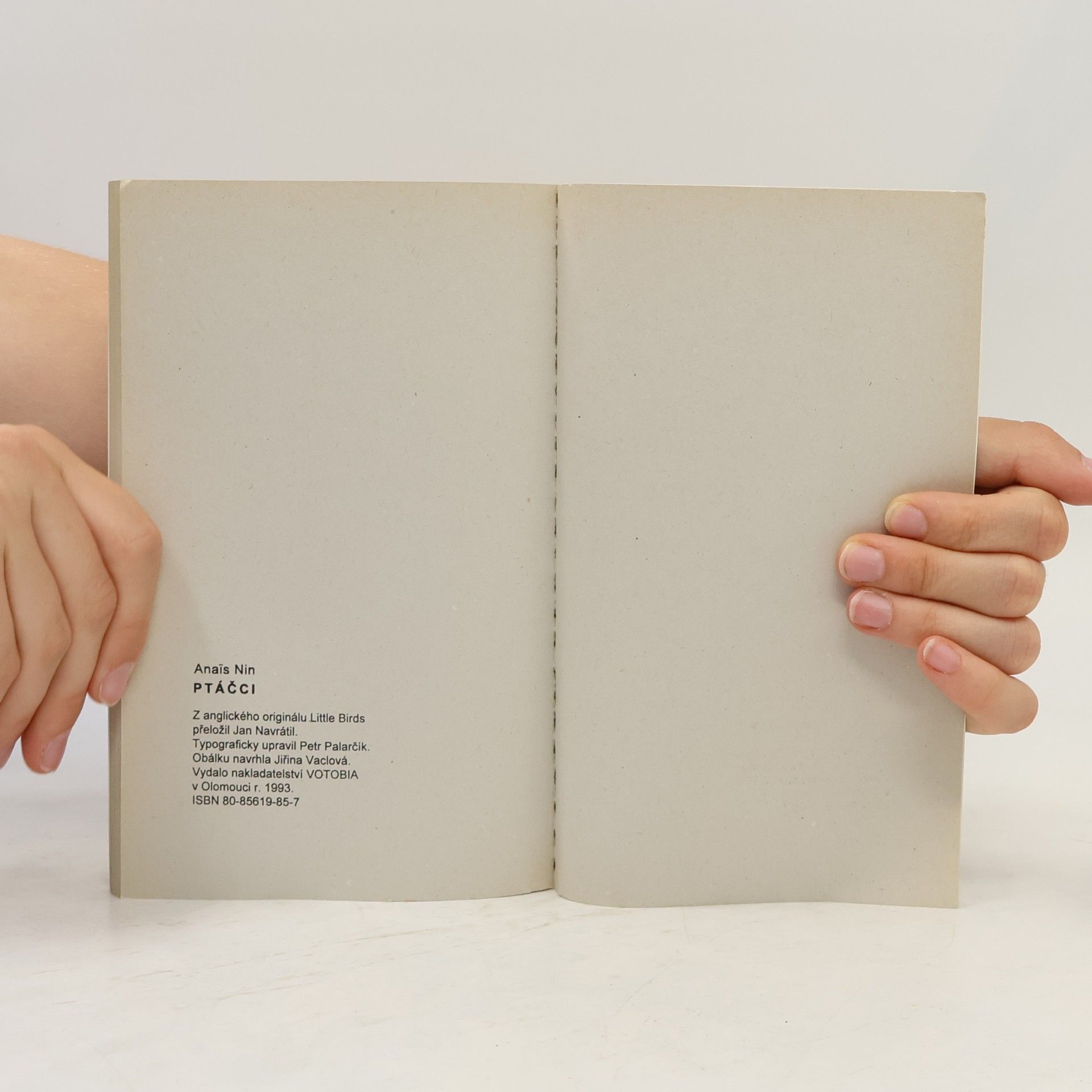 Anaïs Nin Ptáčci