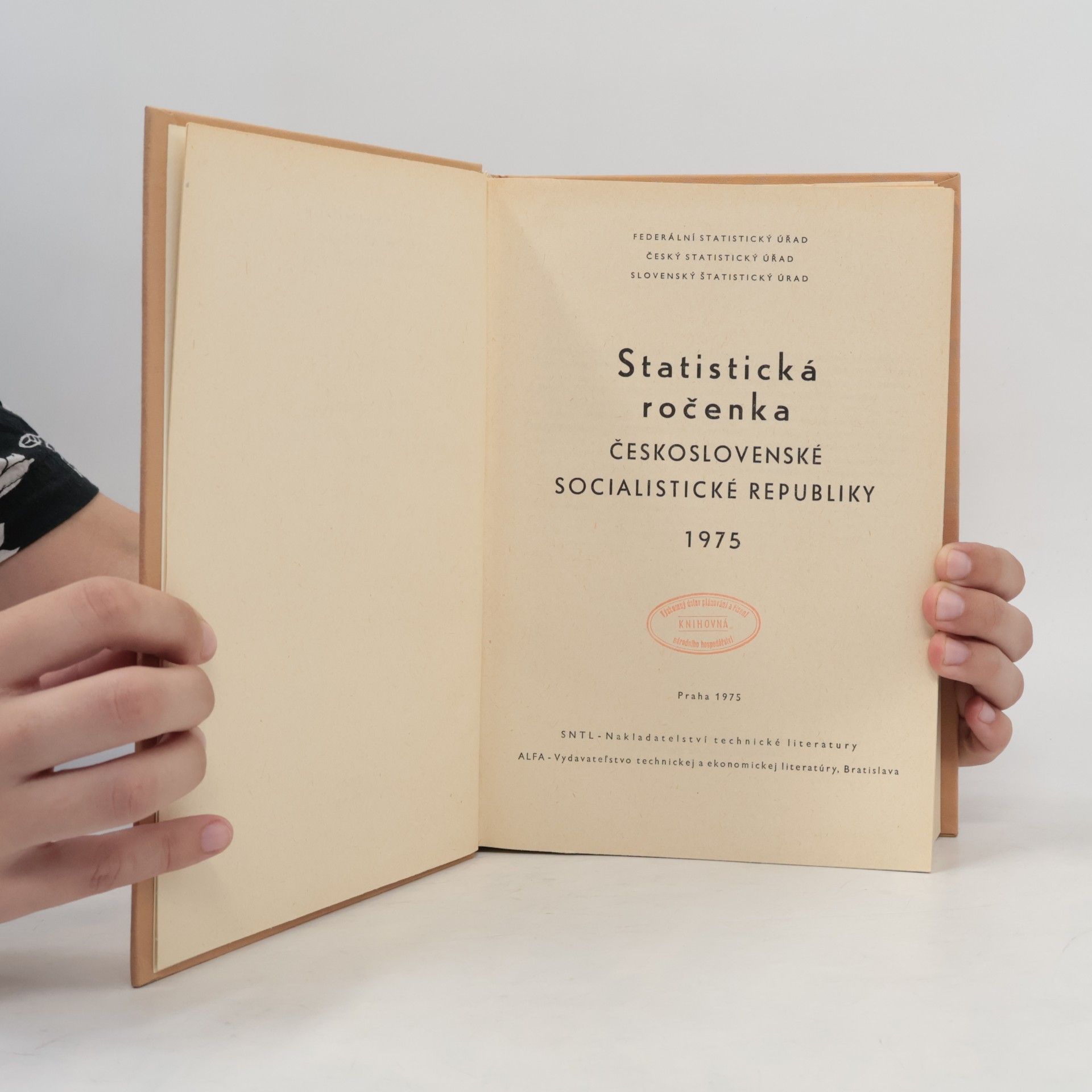 Kolektív autorov Statistická ročenka ČSSR 1975